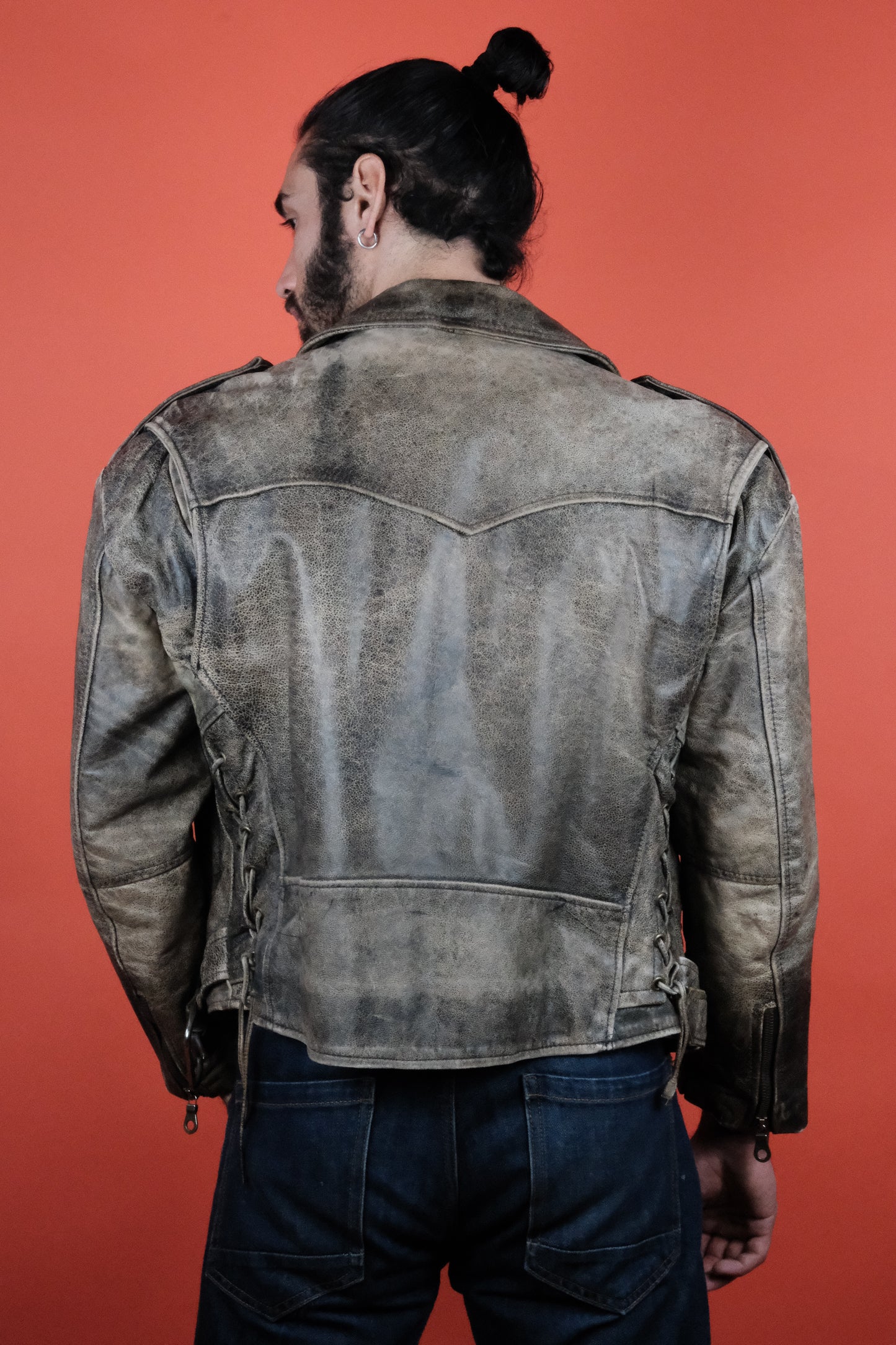 Gossip Leather Jacket Made in UK 'M' - vintage clothing clochard92.com