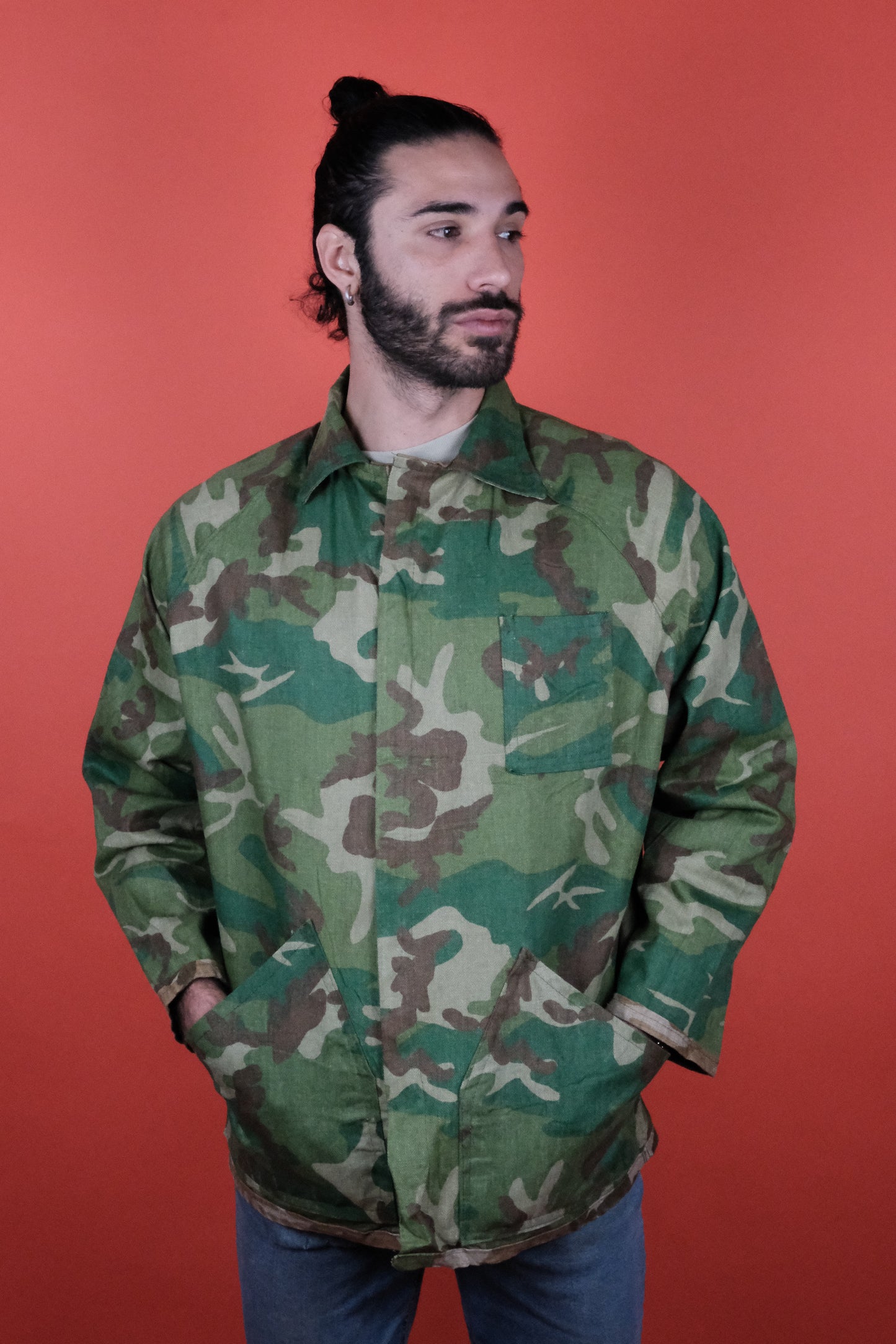 Ranger Hunting Jacket Reversible Camo - vintage clothing clochard92.com