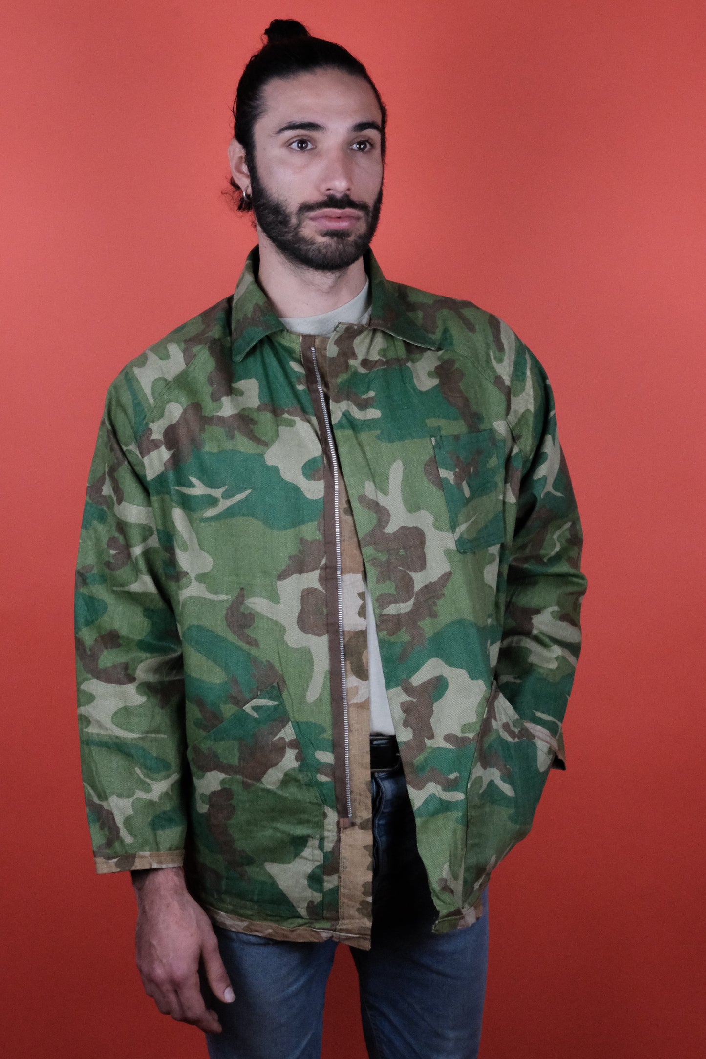 Ranger Hunting Jacket Reversible Camo - vintage clothing clochard92.com