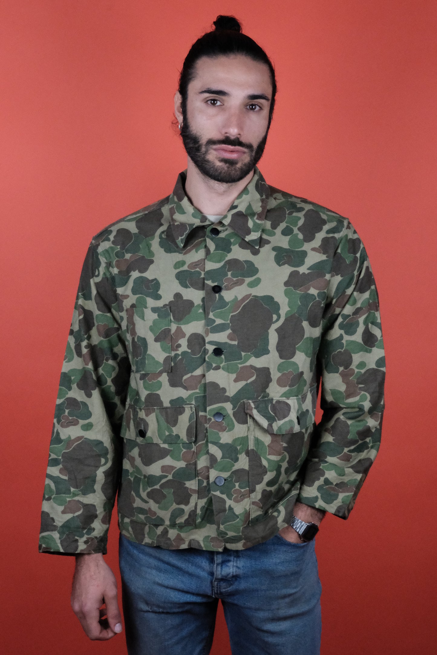 KAMO Duck Hunter 'M' Shirt - vintage clothing clochard92.com