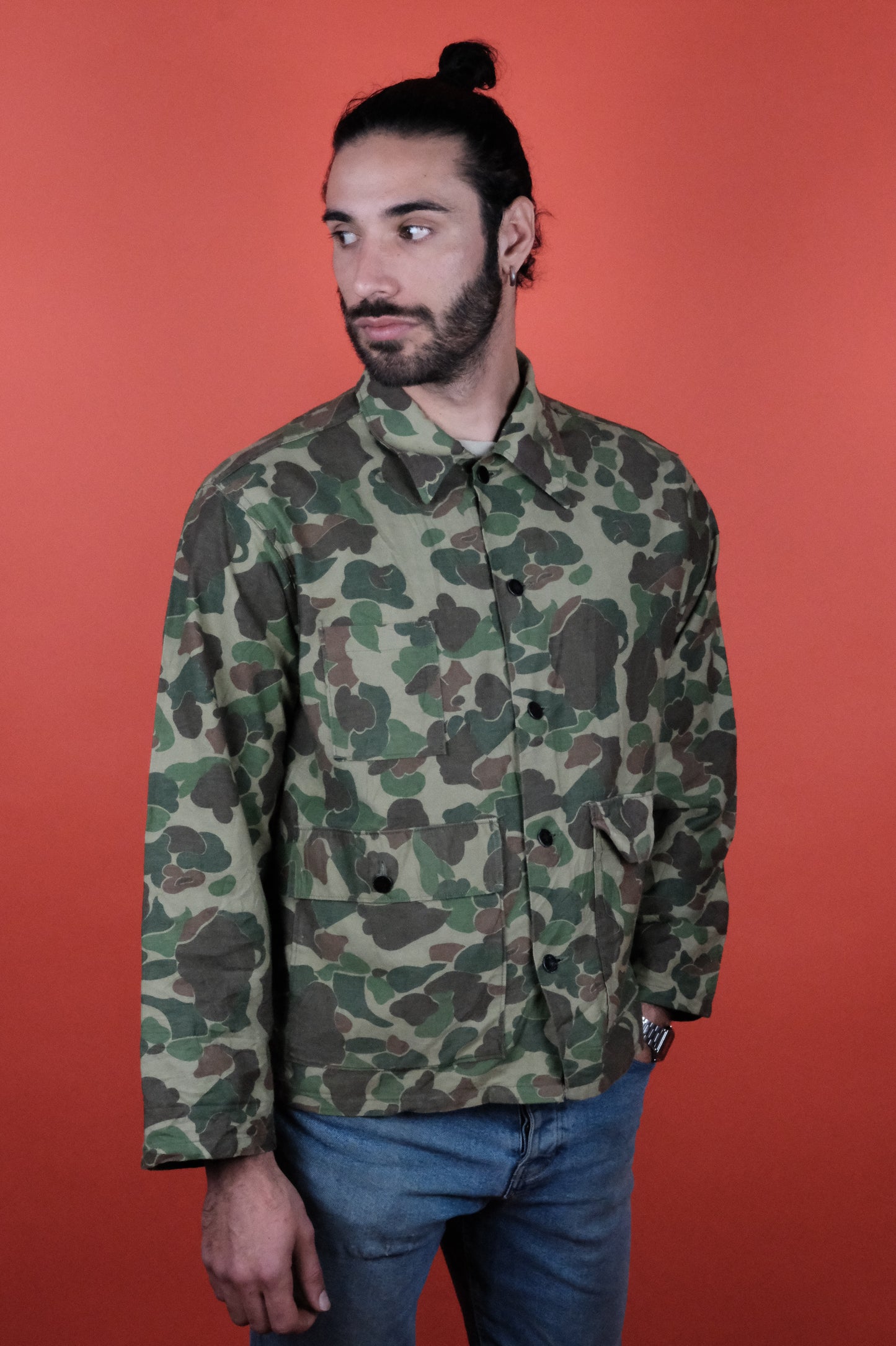 KAMO Duck Hunter 'M' Shirt - vintage clothing clochard92.com