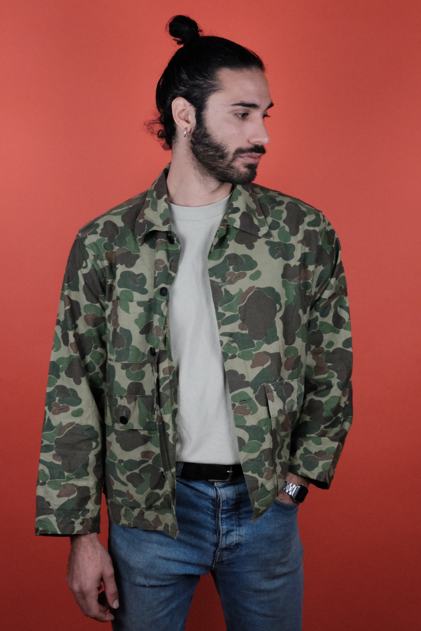 KAMO Duck Hunter 'M' Shirt - vintage clothing clochard92.com