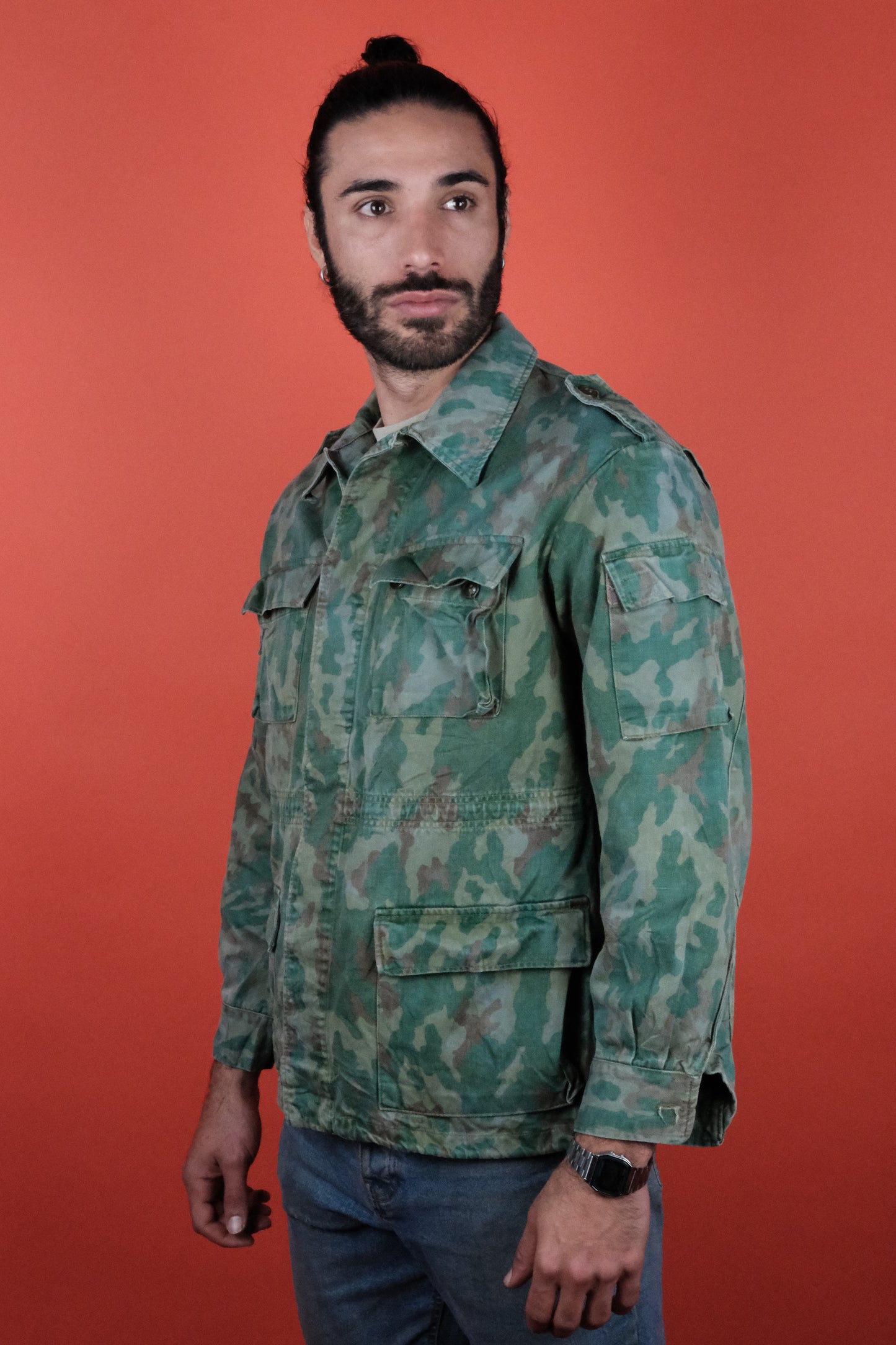Camofuglage Utility Shirt 'M' - vintage clothing clochard92.com