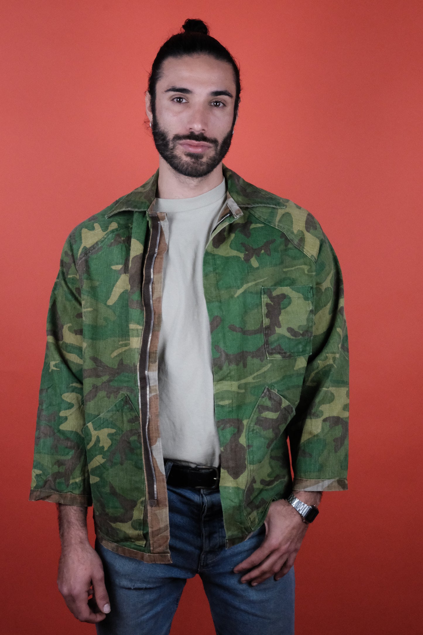 Ranger Hunting Jacket Reversible Camo - vintage clothing clochard92.com