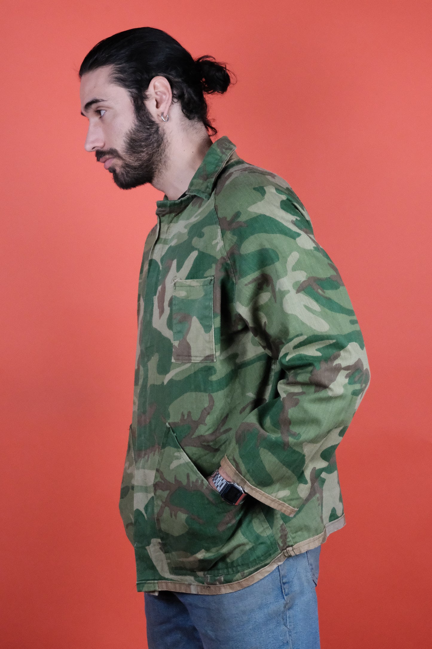 Ranger Hunting Jacket Reversible Camo Ideal Zip - vintage clothing clochard92.com