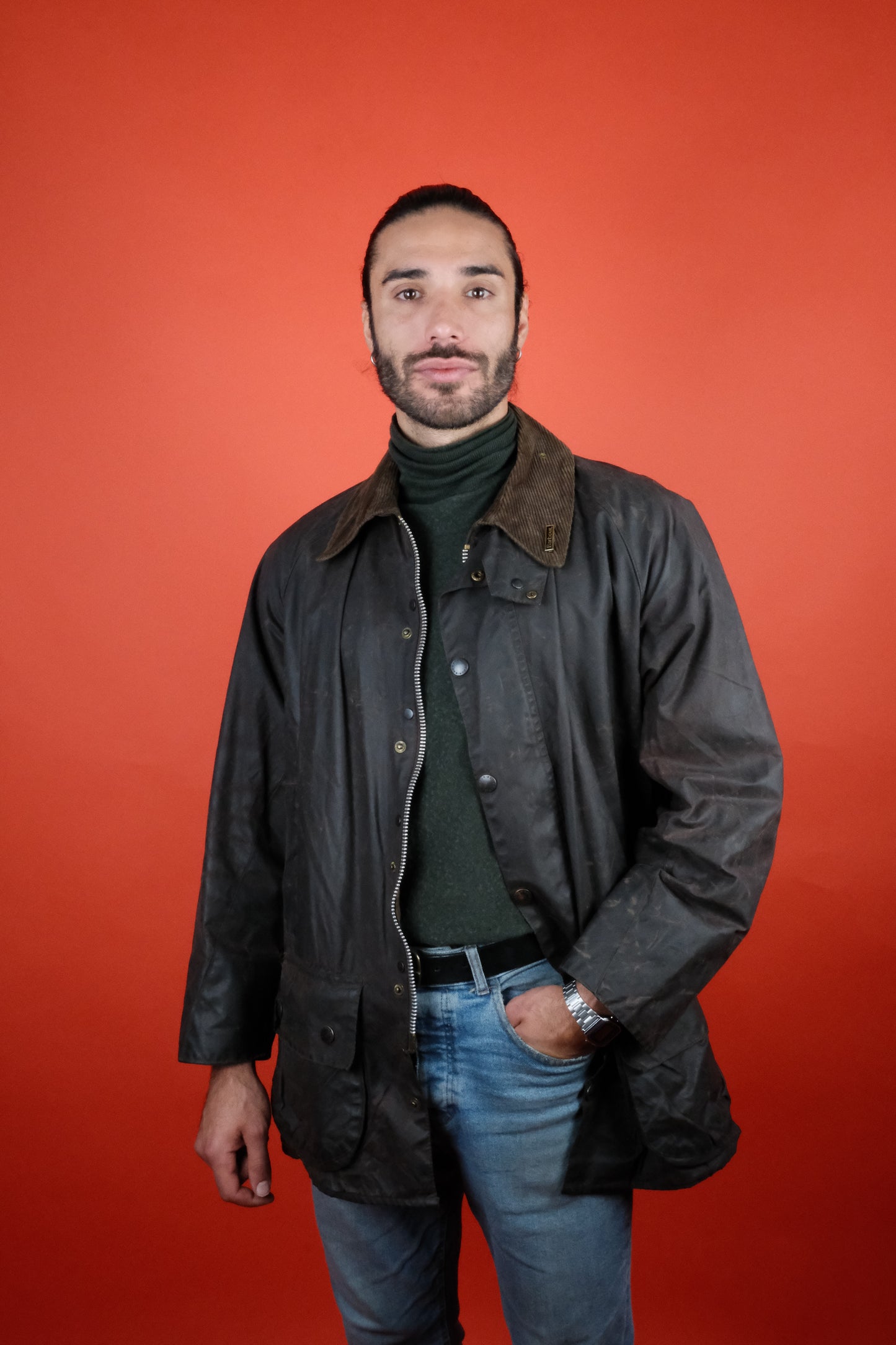 Barbour Beaufort Brown - vintage clothing clochard92.com