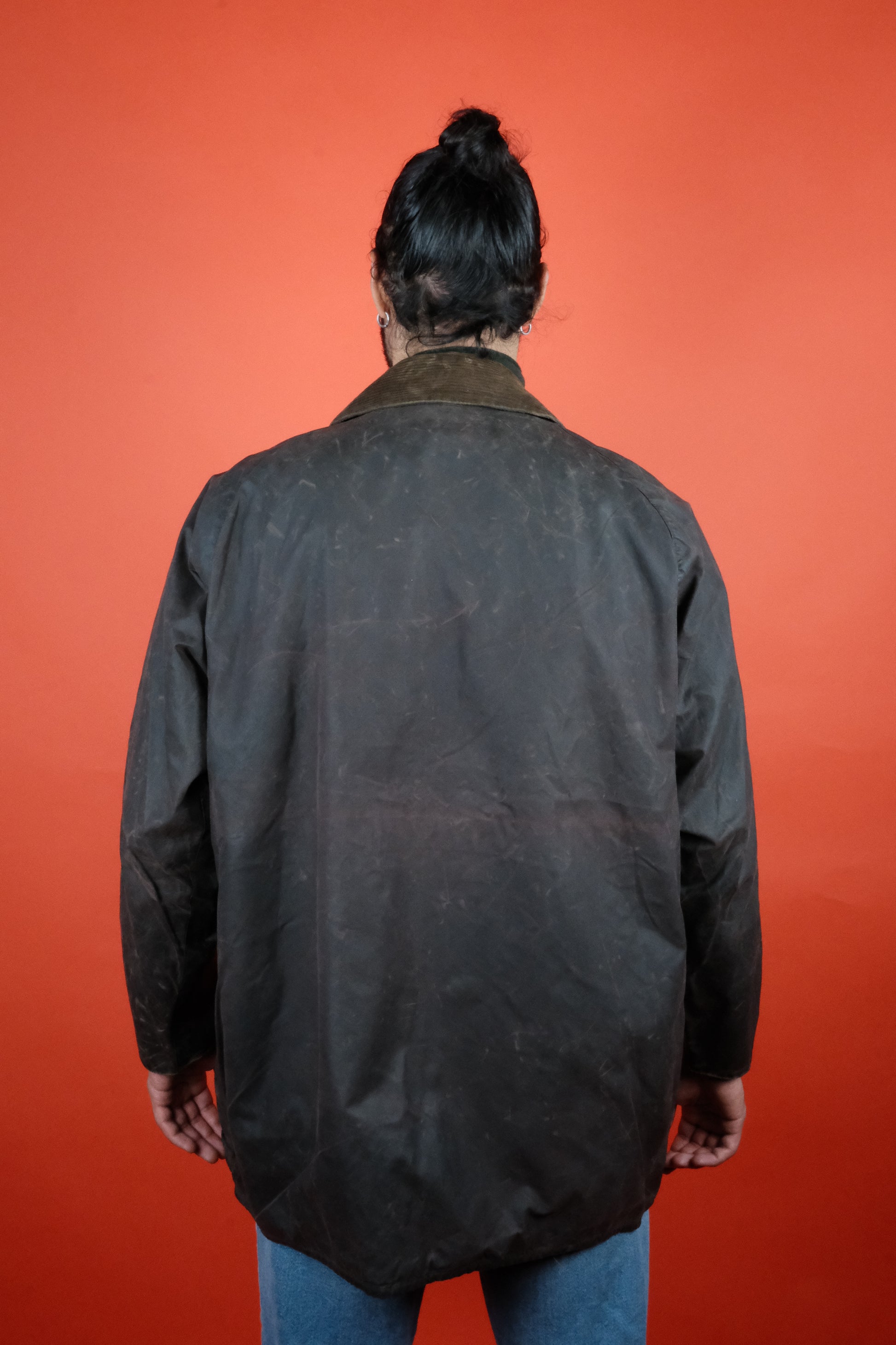 Barbour Beaufort Brown - vintage clothing clochard92.com, Vintage Store Clochard92.com