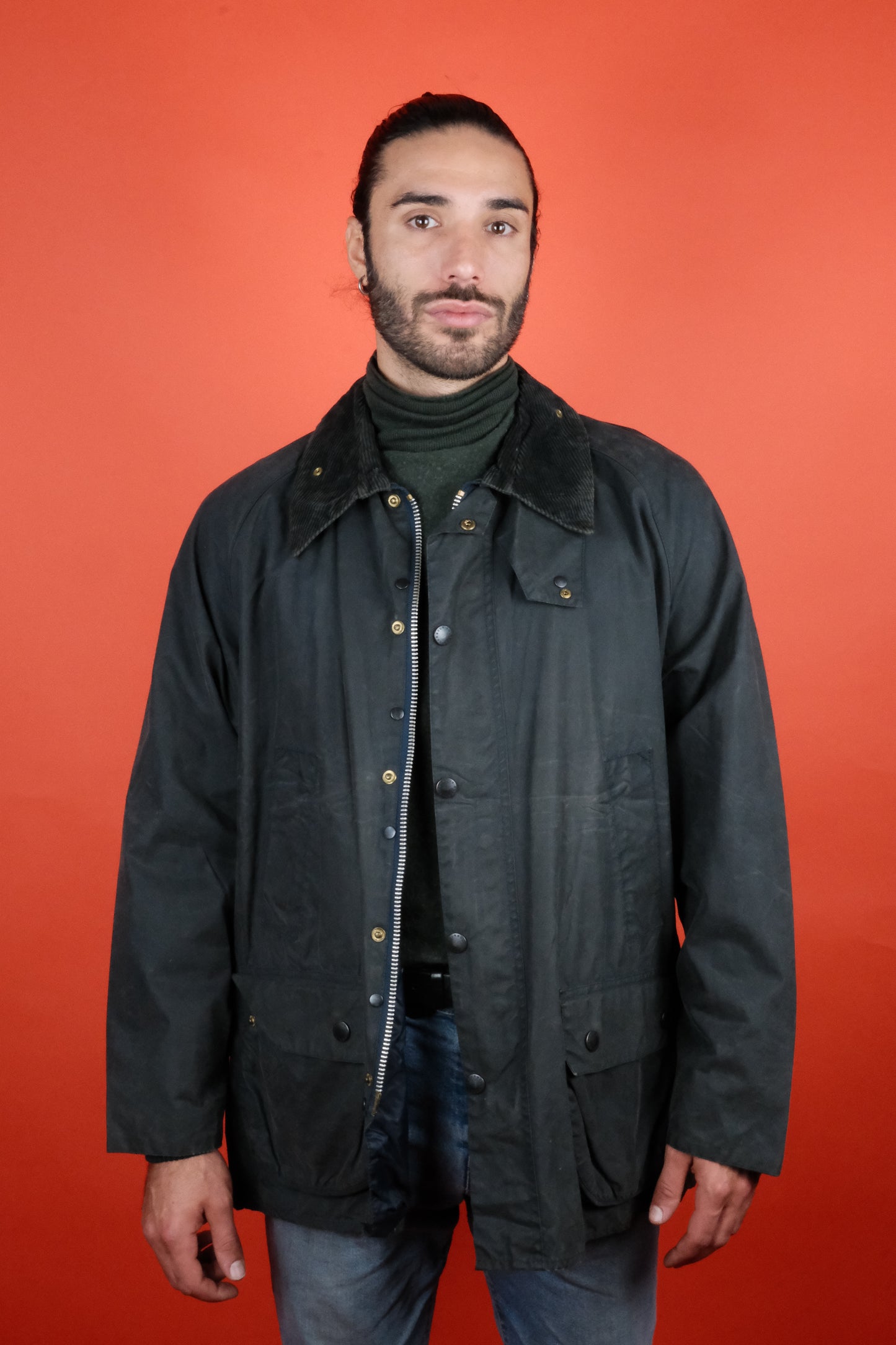 Barbour Bedale 'L' C50/127 Wax Jacket - vintage clothing clochard92.com