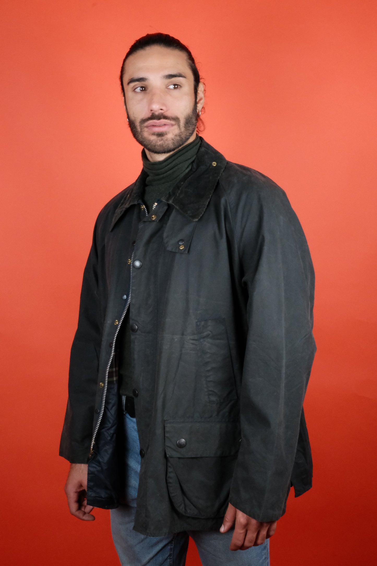 Barbour Bedale 'L' C50/127 Wax Jacket - vintage clothing clochard92.com