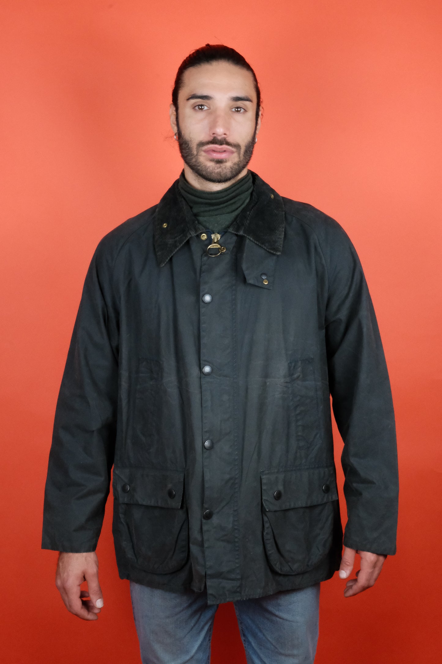 Barbour Bedale 'L' C50/127 Wax Jacket - vintage clothing clochard92.com