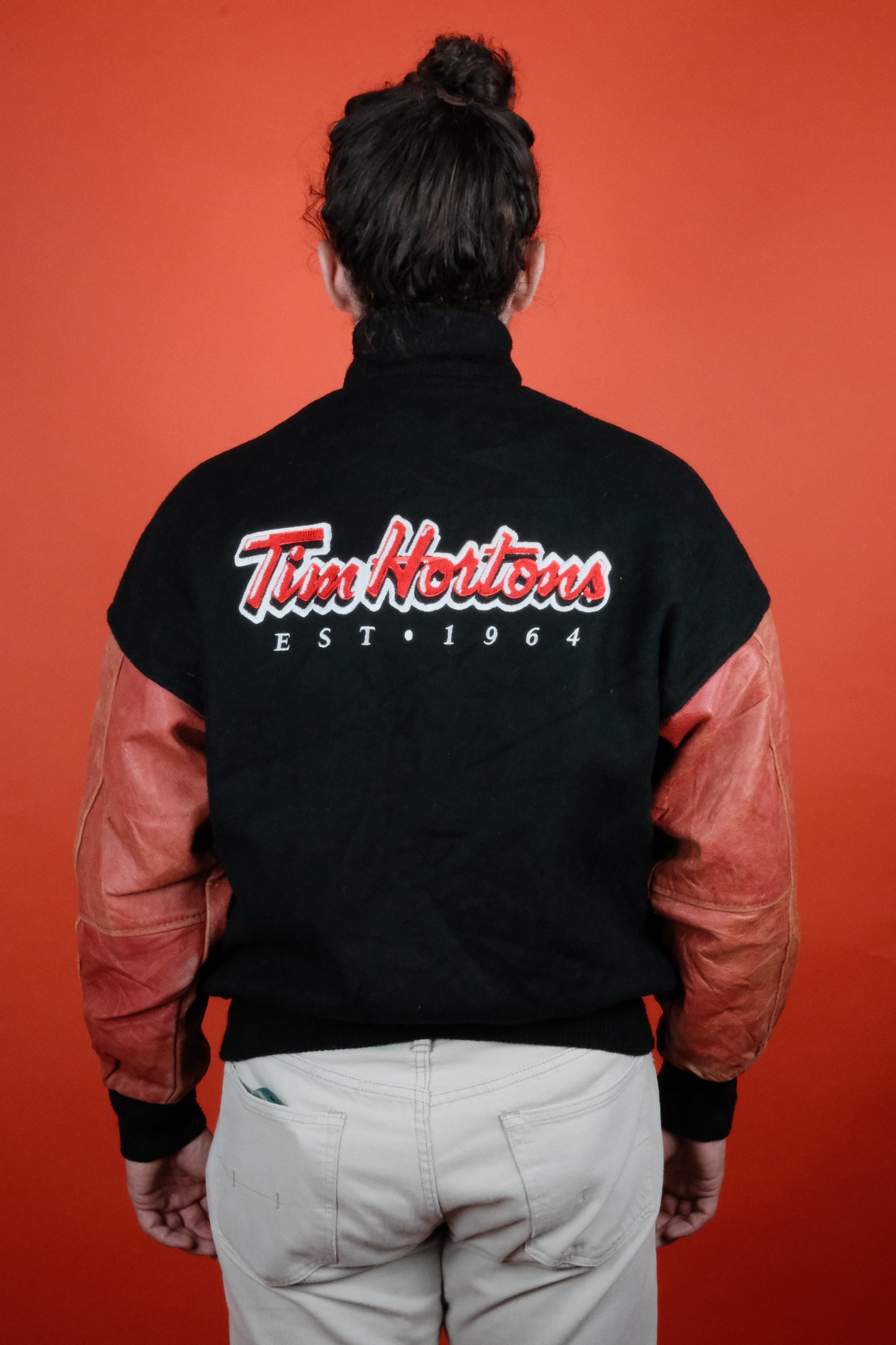 Varsity Jacket Tim Hortons - vintage clothing clochard92.com