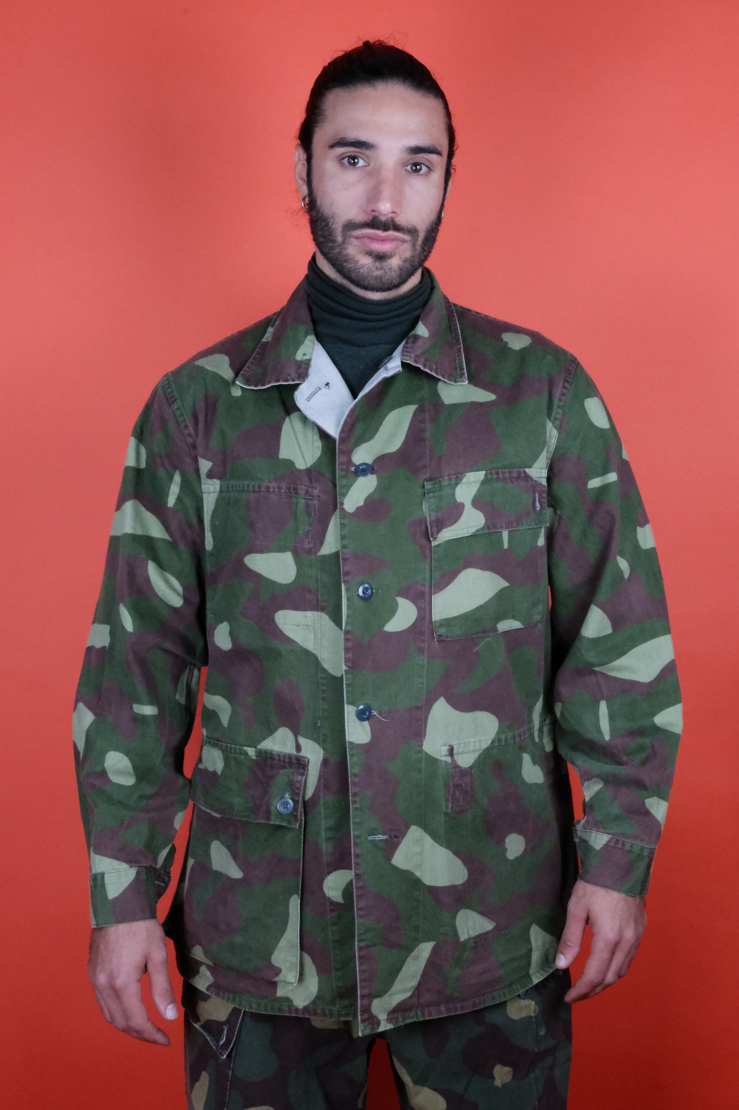 Finnish Military Jacket & Pants (Reversible) - vintage clothing clochard92.com