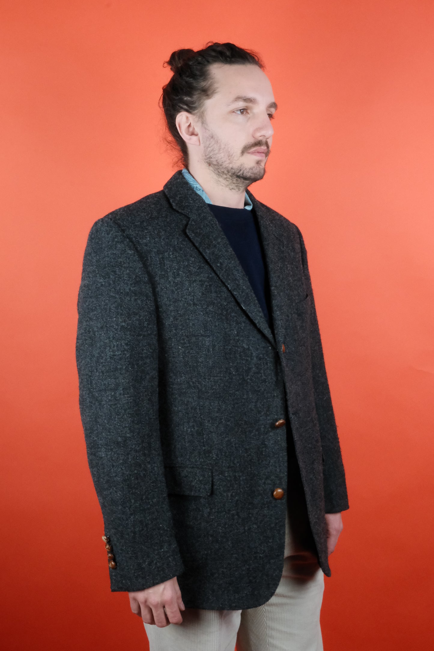 Harris Tweed Jacket - vintage clothing clochard92.com