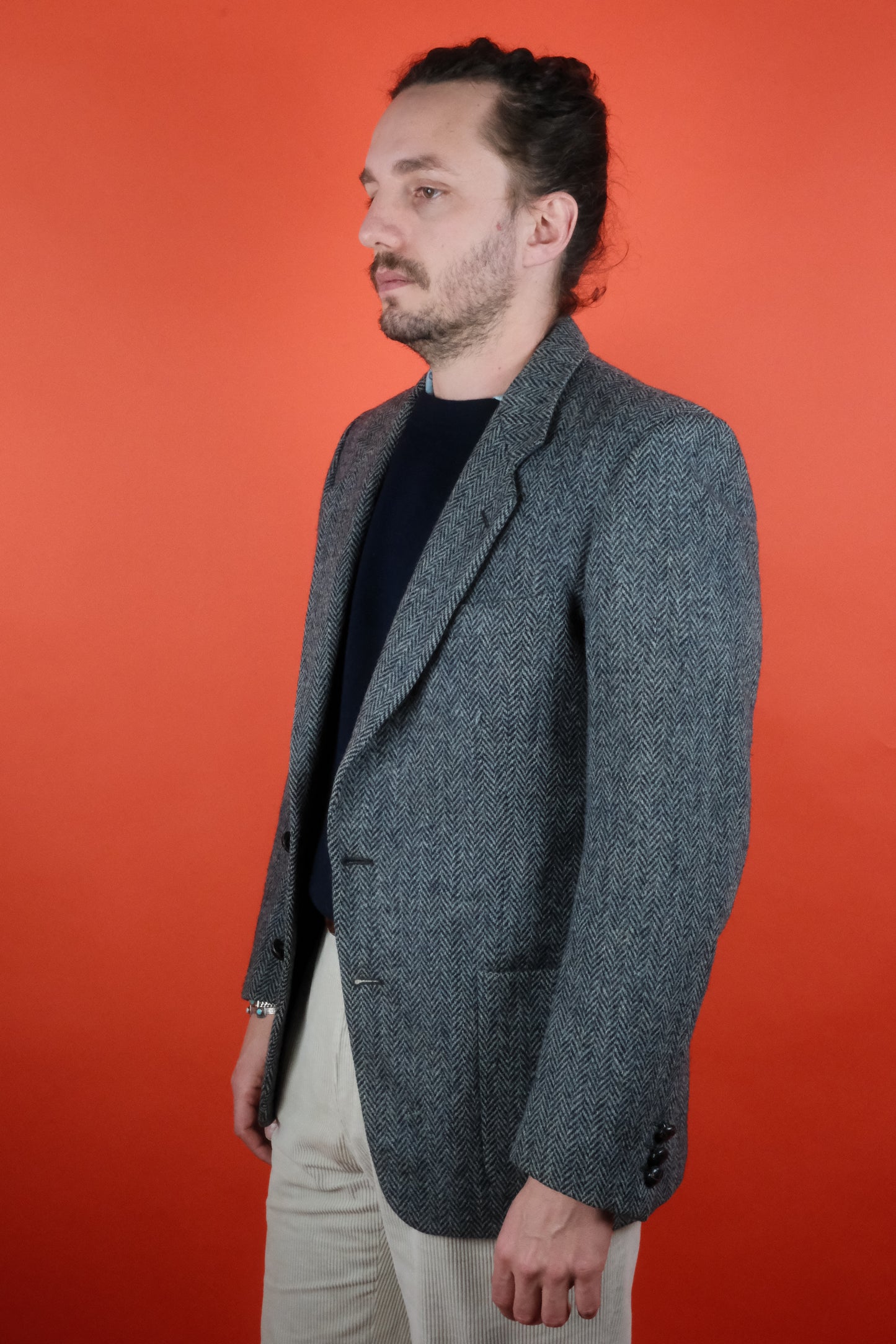 Harris Tweed Jacket - vintage clothing clochard92.com