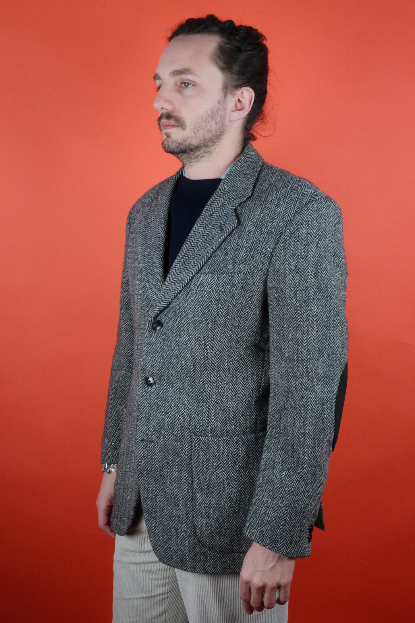 Gina Lebole Harris Tweed Suit Jacket 'L' - vintage clothing clochard92.com