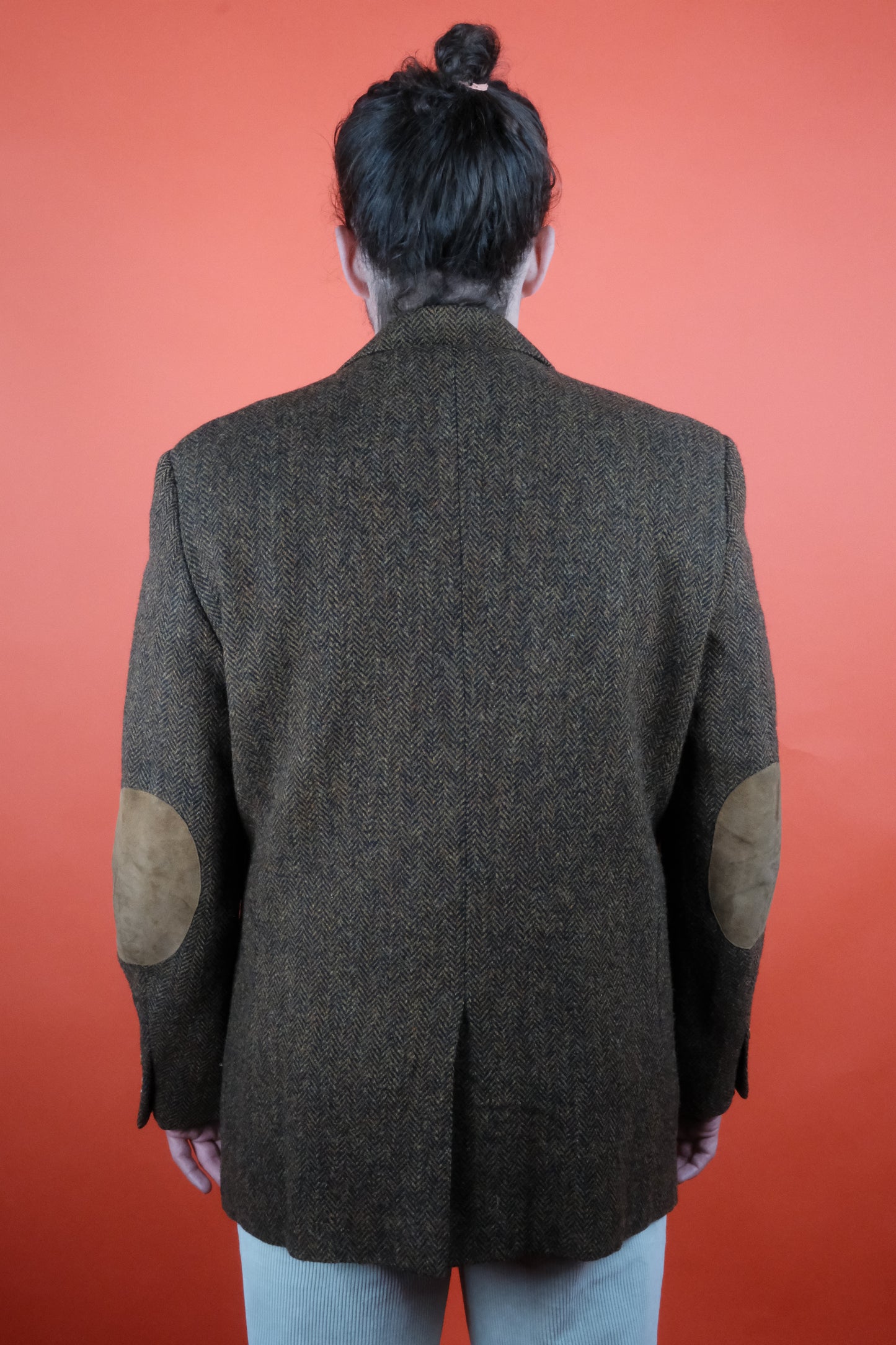 Harris Tweed Wool Suit Jacket 'L' 50C - vintage clothing clochard92.com