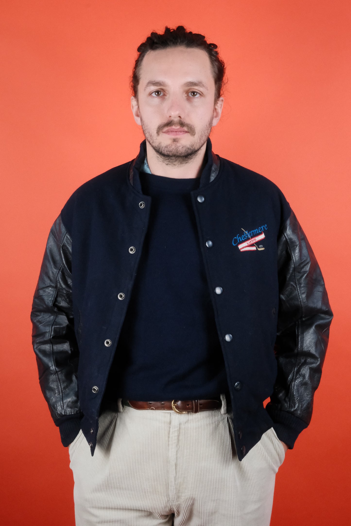 Chestemere Lakers Hockey Varsity Jacket 'M' - vintage clothing clochard92.com