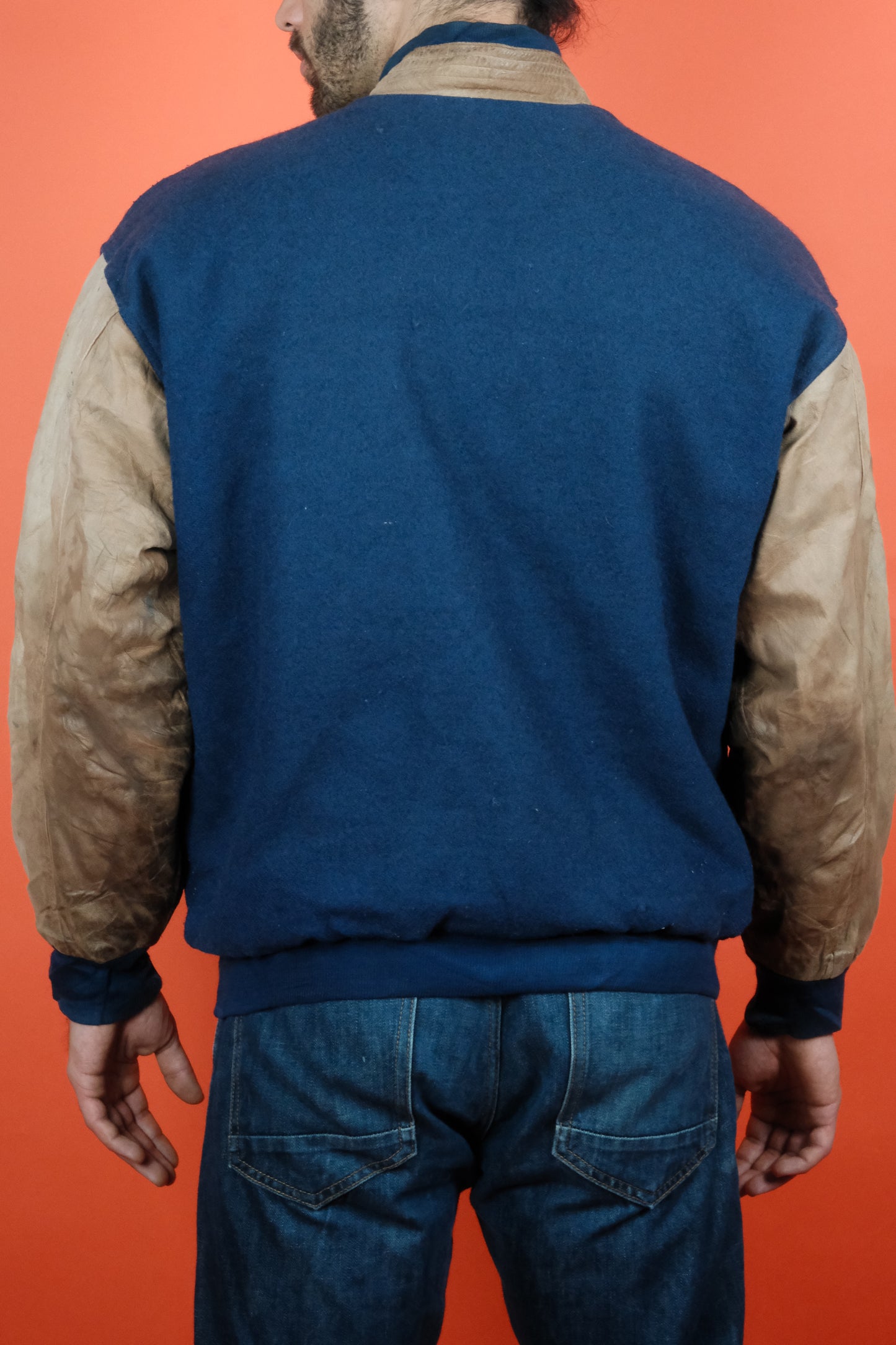 Varsity Jacket 'Pepsi Cola' L - vintage clothing clochard92.com