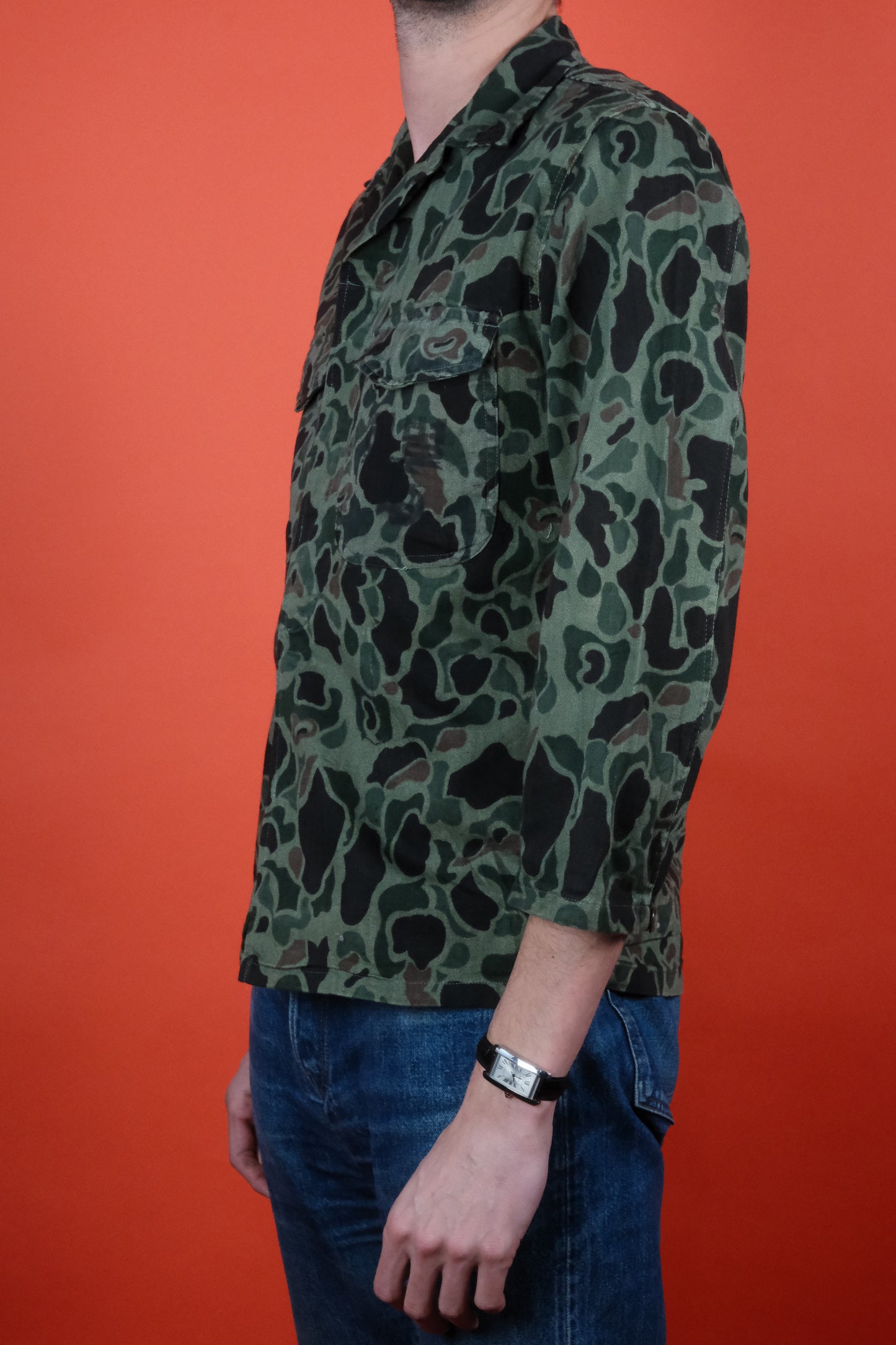 Duck Hunter Camouflage Shirt 'XS' - vintage clothing clochard92.com