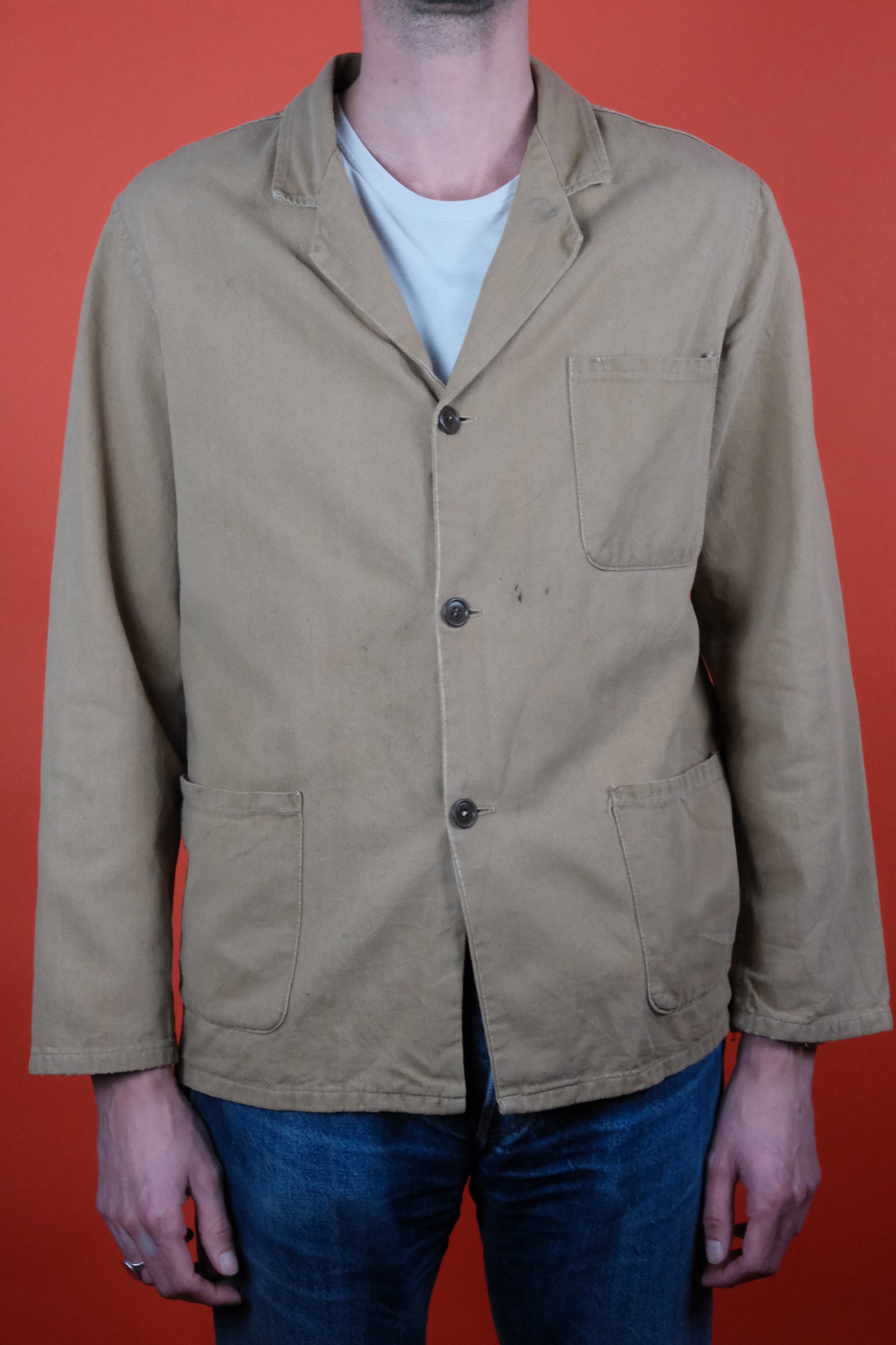 Sanforized Cotton Work Blazer '50' - vintage clothing clochard92.com