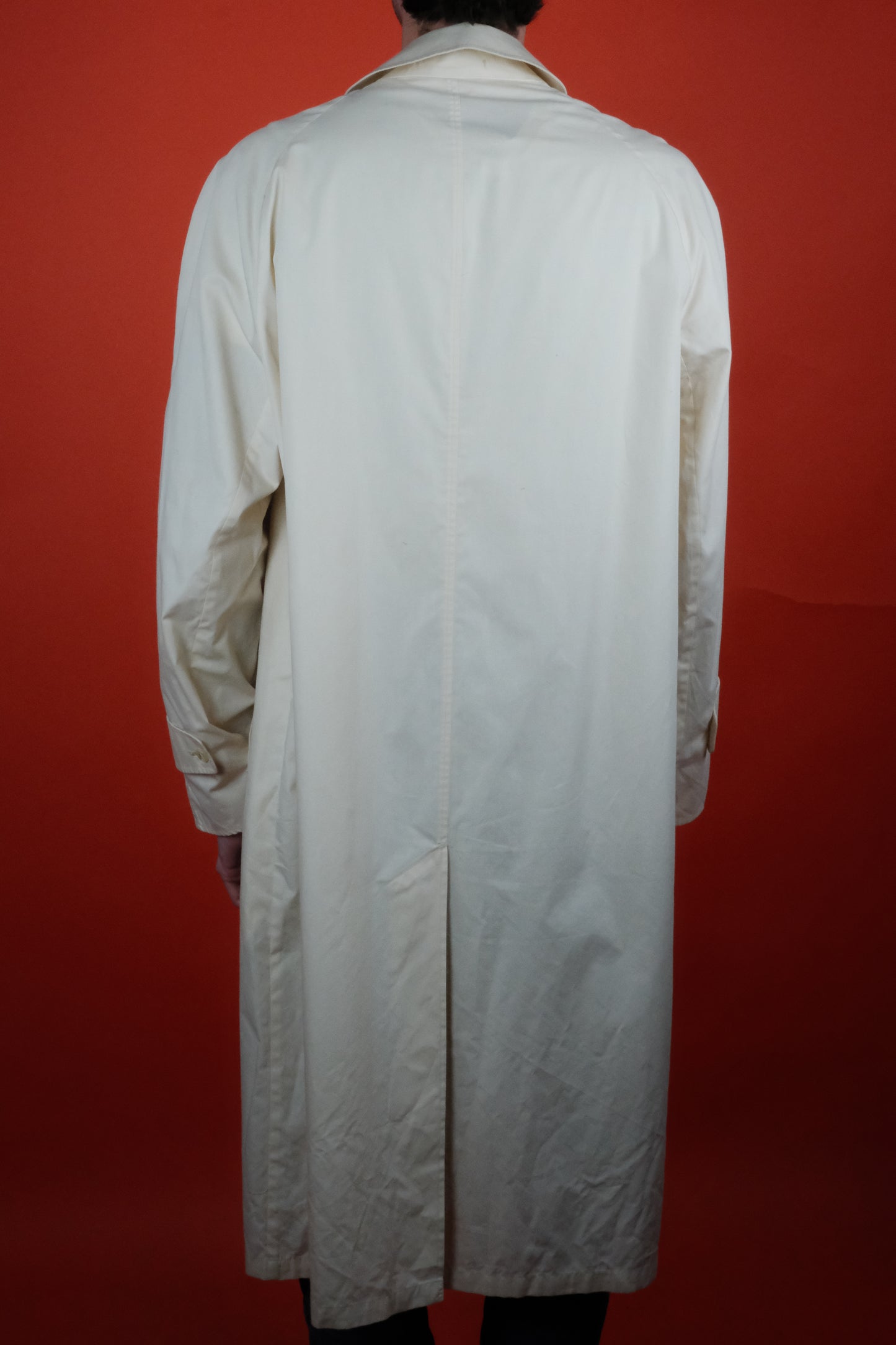 Aquascutum Light Beige Trench Coat 'L' - vintage clothing clochard92.com