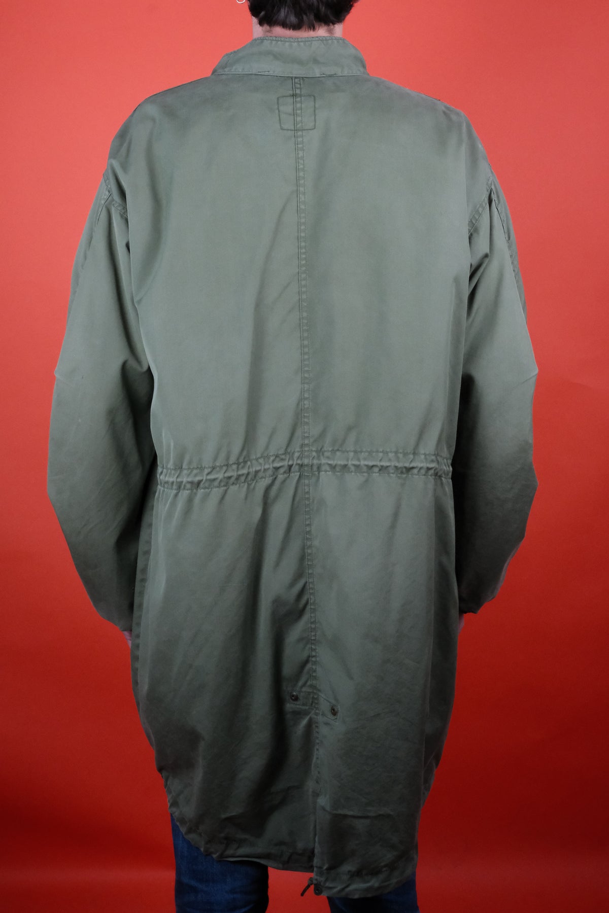 U.S. Army Parka Fishtail Extreme Cold Weather w/ Lining 'S Regular' - vintage clothing clochard92.com