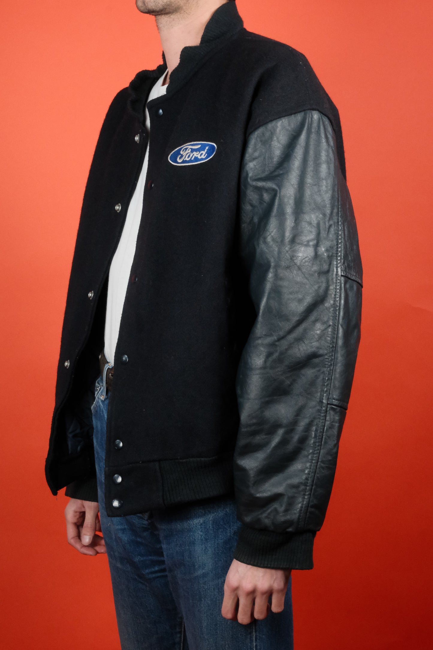 Varsity Jacket 'FORD' L - vintage clothing clochard92.com