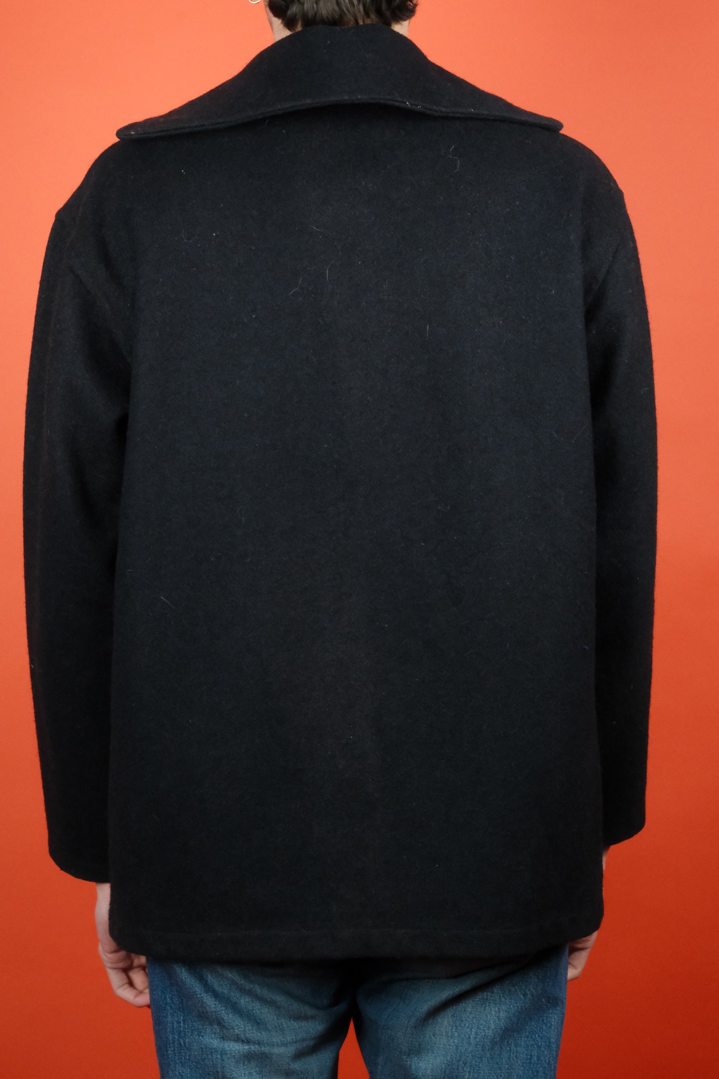 French Marine Wool Navy Shirt 'M/48' - vintage clothing clochard92.com