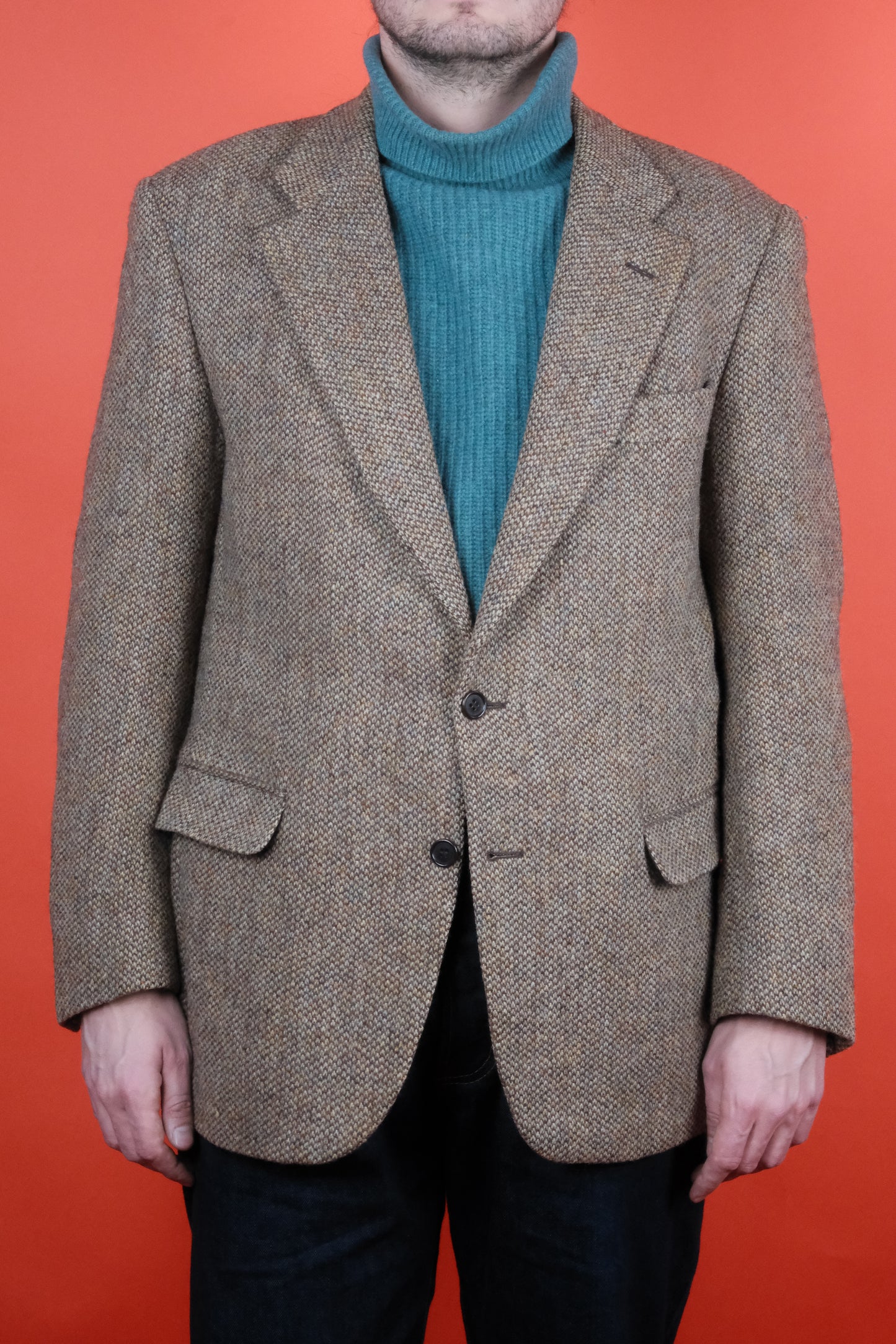 Fioravante Uomo Harris Tweed Jacket 'M/L' - vintage clothing clochard92.com