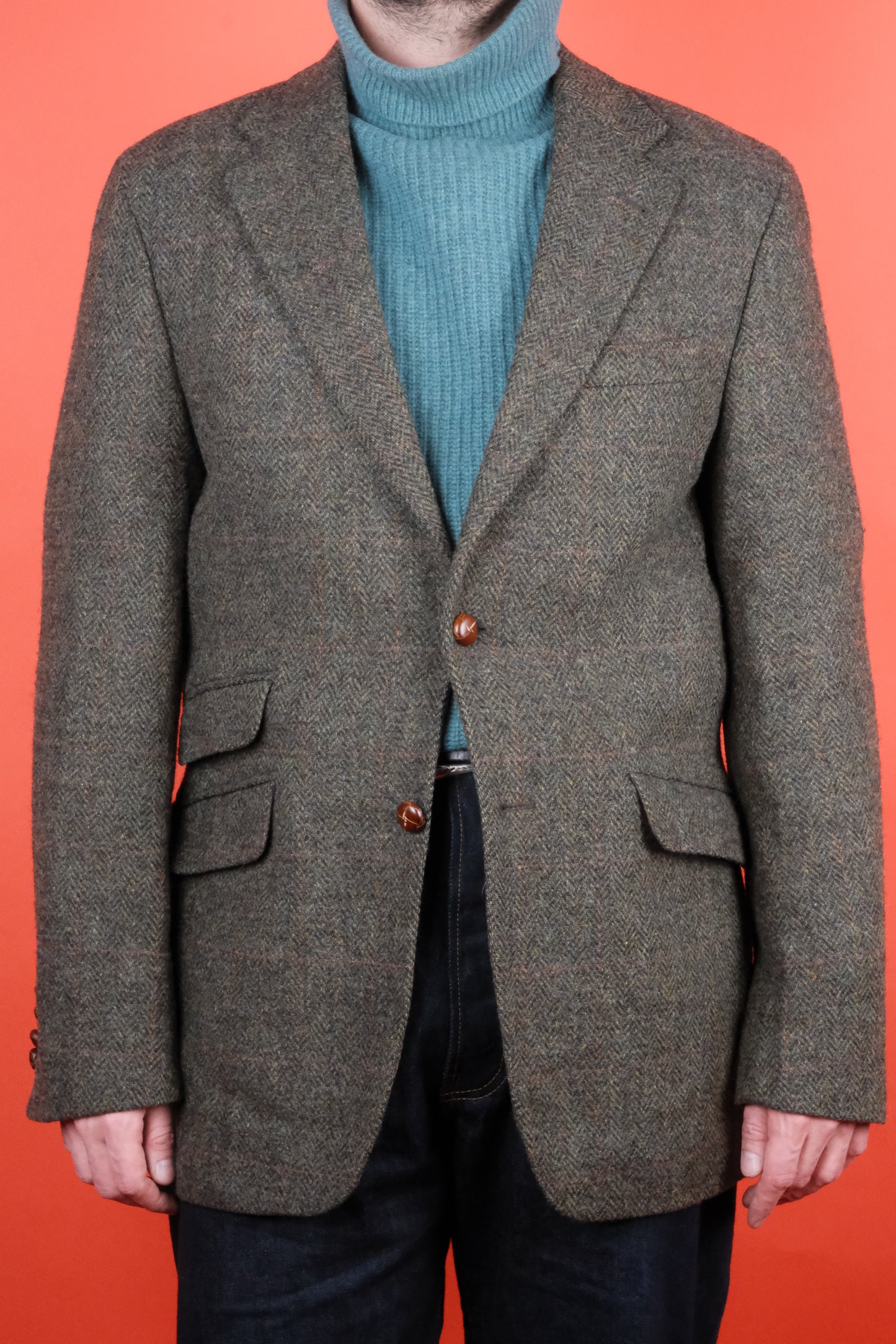 J. Phillip Harris Tweed Suit Jacket 'L' - vintage clothing clochard92.com