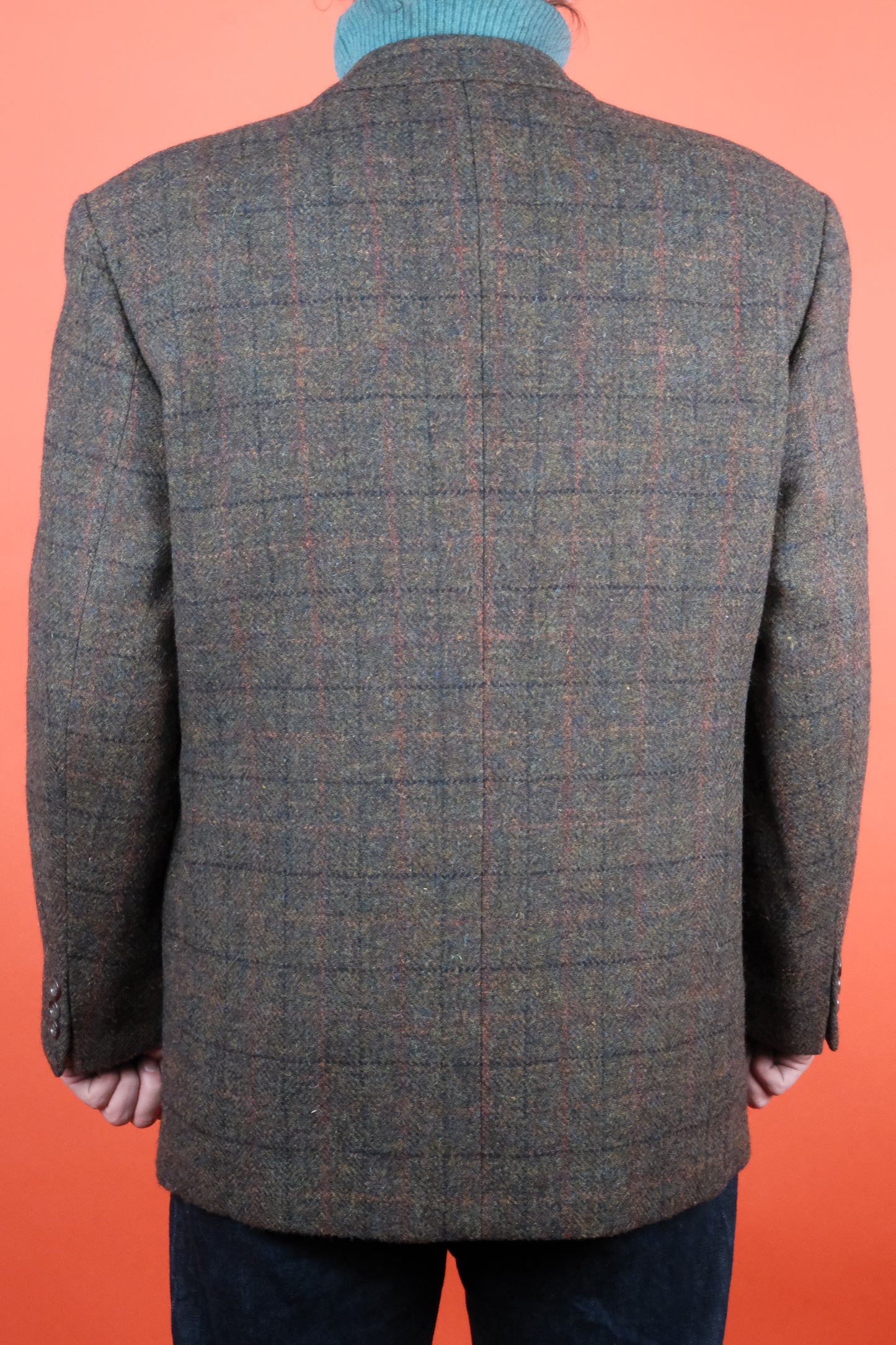 Konen Harris Tweed Suit Jacket 'L' - vintage clothing clochard92.com