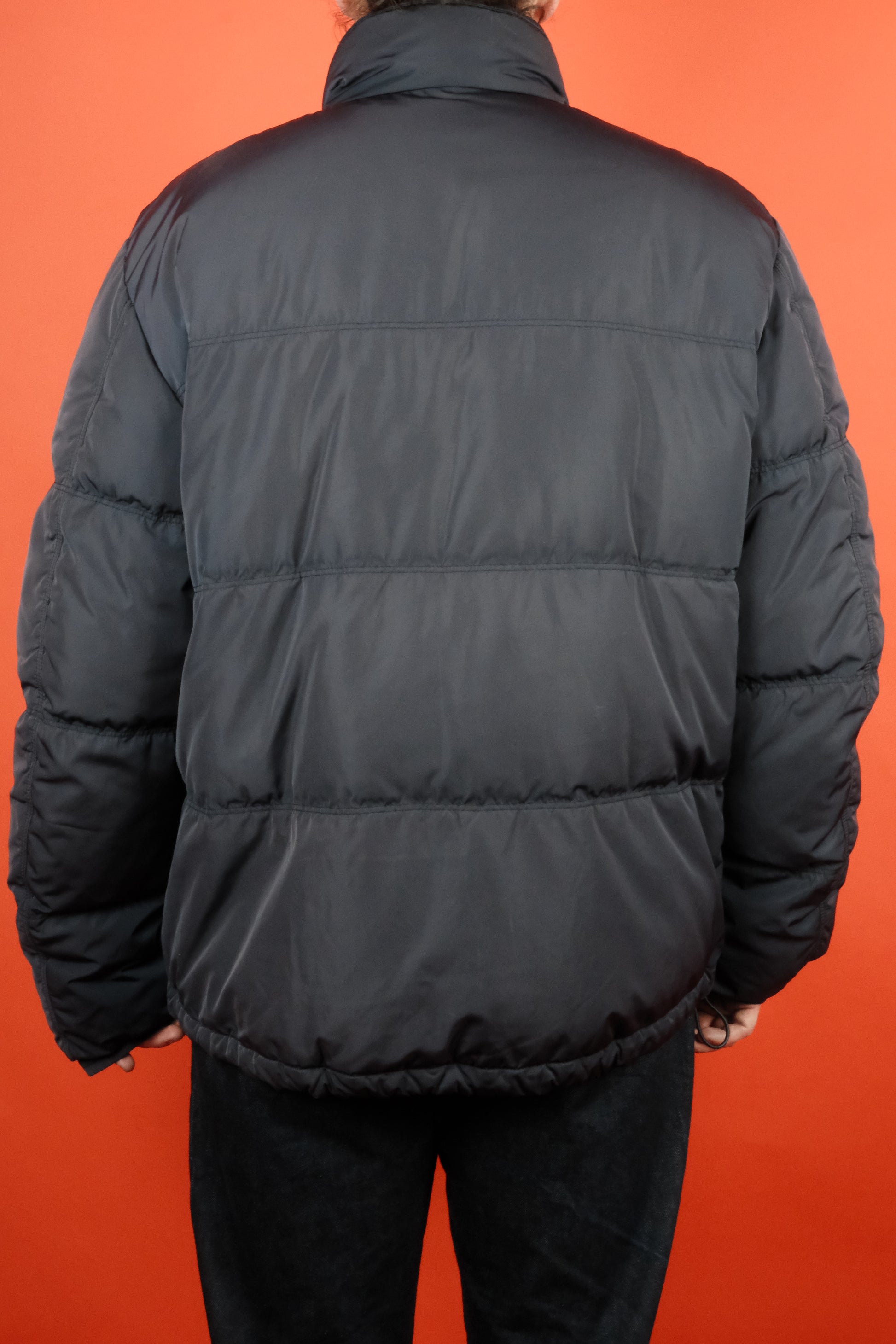 Burberry Brit Navy Down Jacket 'XXL' - vintage clothing clochard92.com, Vintage Store Clochard92.com
