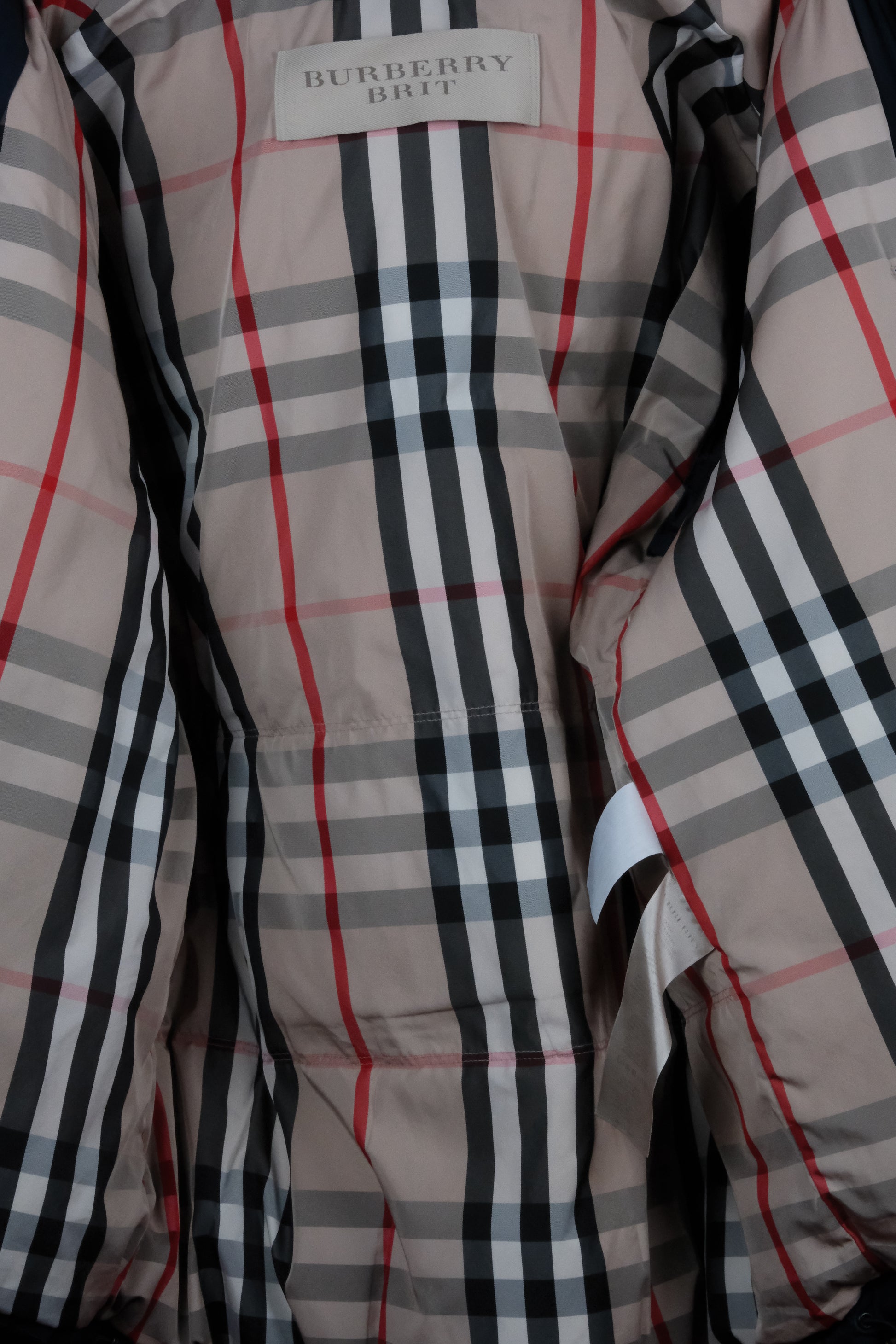 Burberry Brit Navy Down Jacket 'XXL' - vintage clothing clochard92.com, Vintage Store Clochard92.com