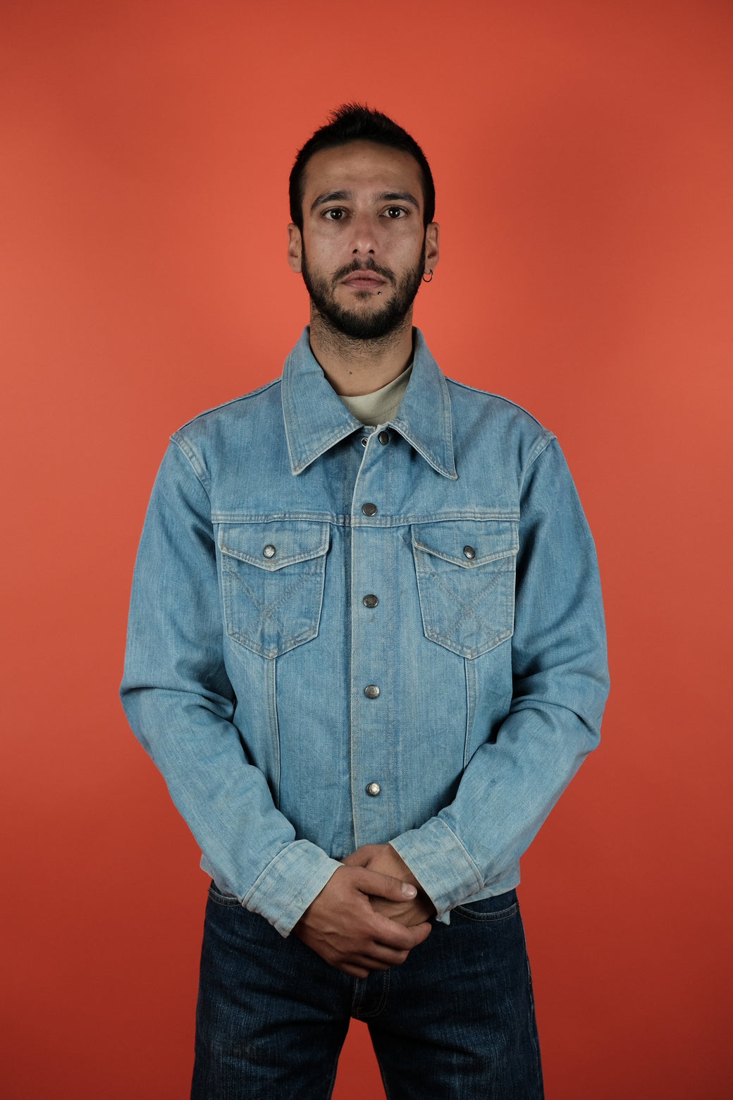 Rogers Giubbotto Roy Rogers Negozi Giacca Di Jeans Roy Rogers Anni '70