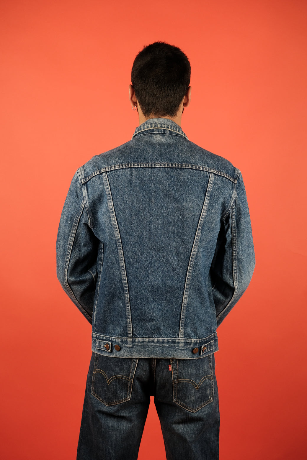 Wrangler Trucker Denim Jacket  - vintage clothing clochard92.com