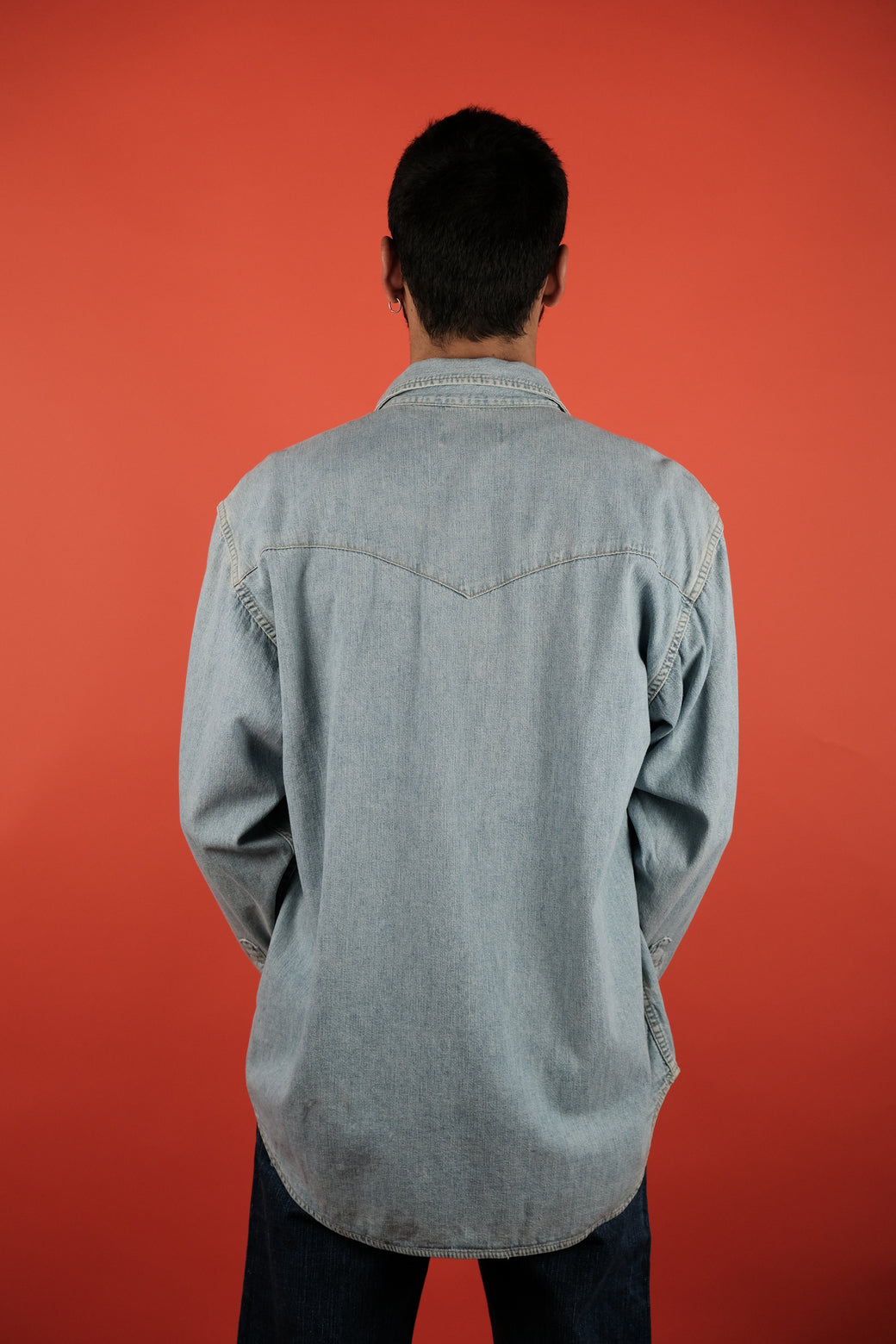 Lee Sanfor Denim Shirt - vintage clothing clochard92.com