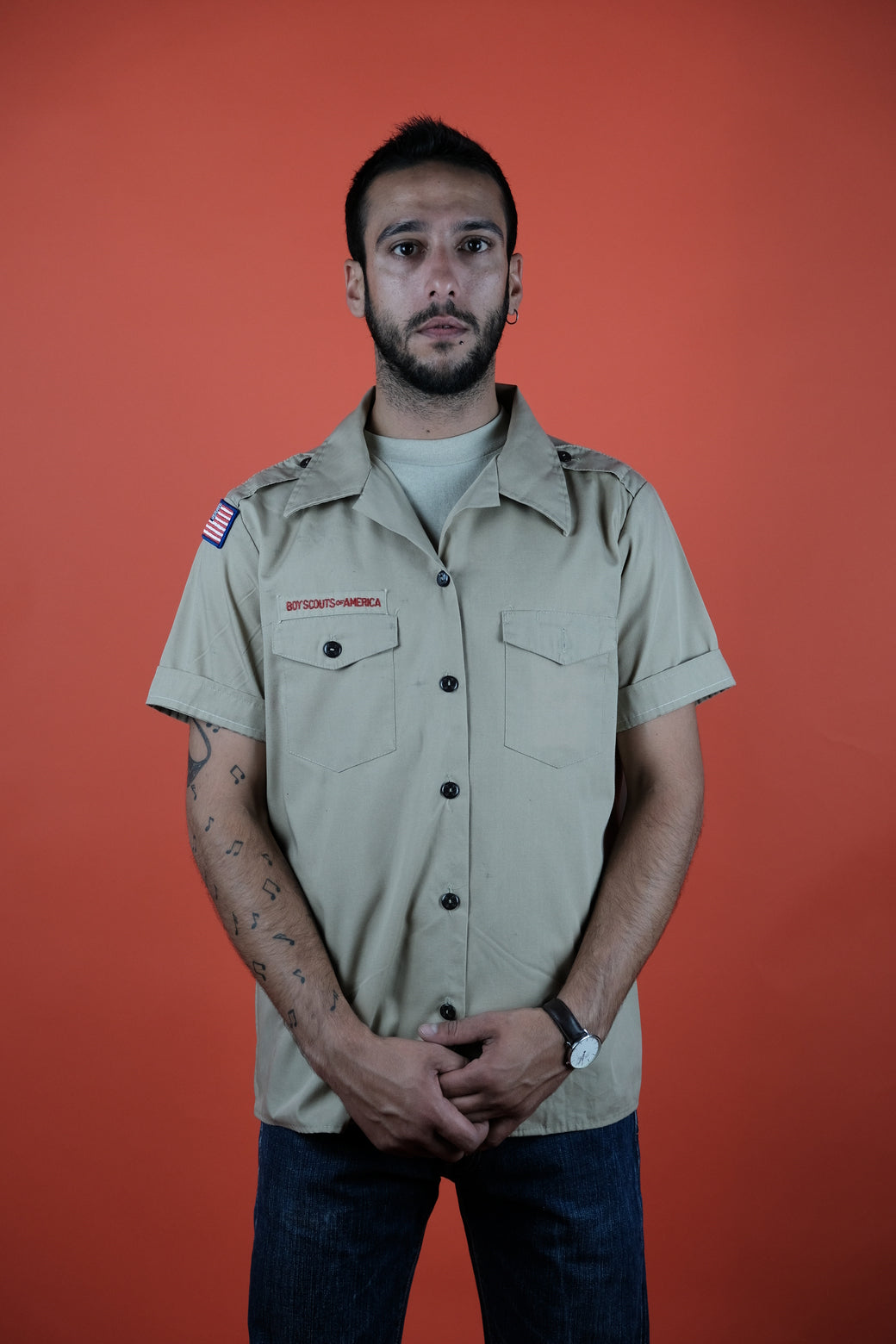 Boy-Scouts of America Shirt vintage clothing clochard92.com