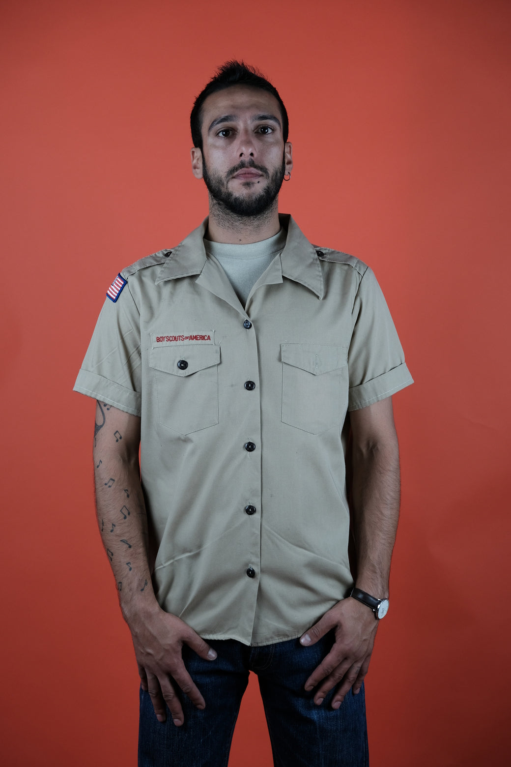 Boy-Scouts of America Shirt vintage clothing clochard92.com