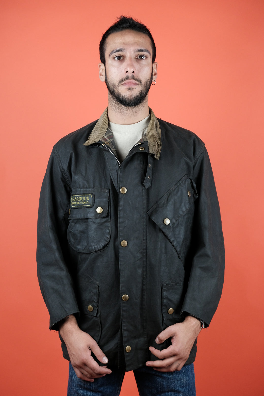 Vintage Barbour Clothing Mens RARE VINTAGE MEN BARBOUR QUILTED