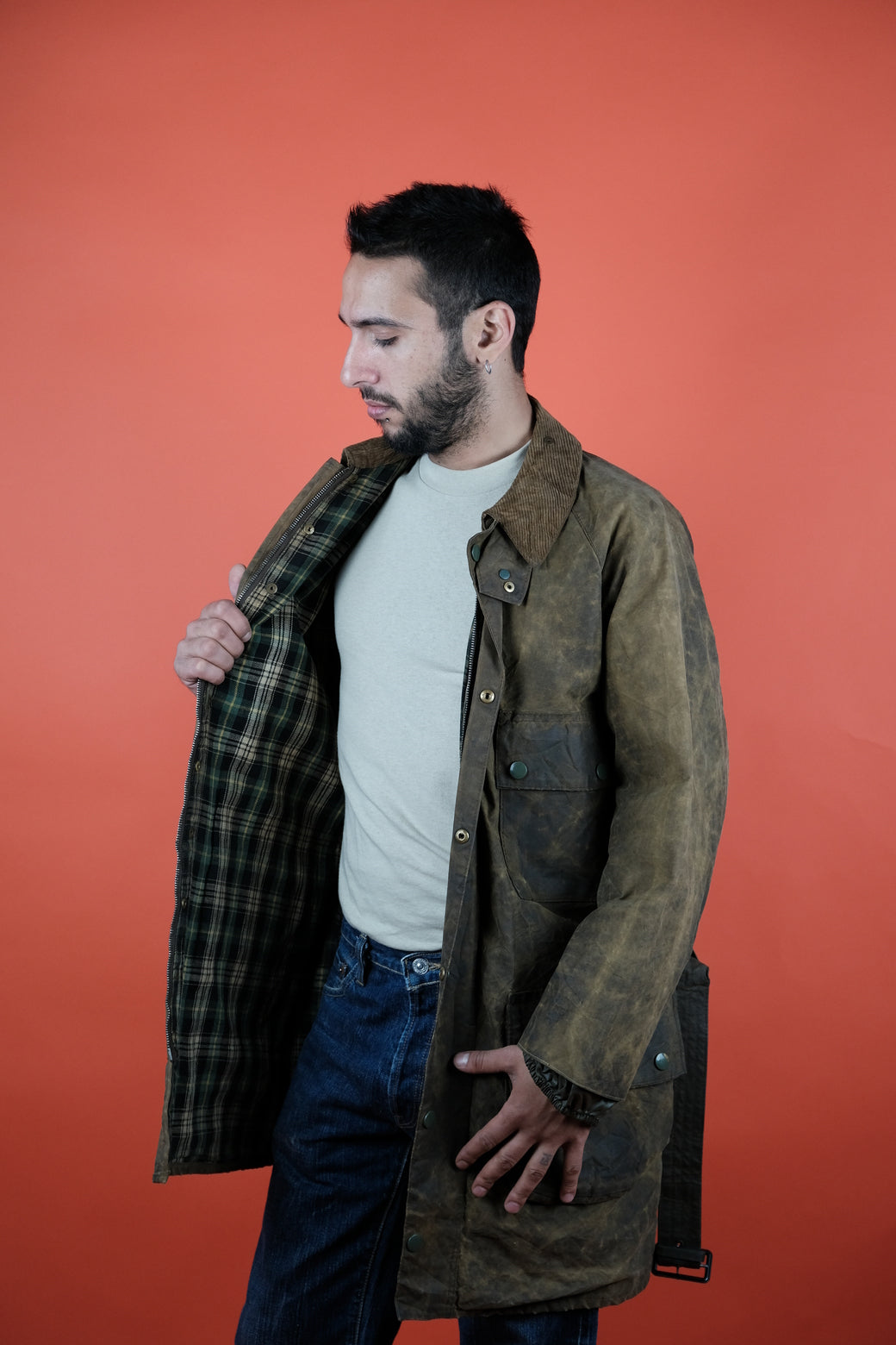 Barbour Sloway Zipper Jacket 60s - vintage clothing clochard92.com