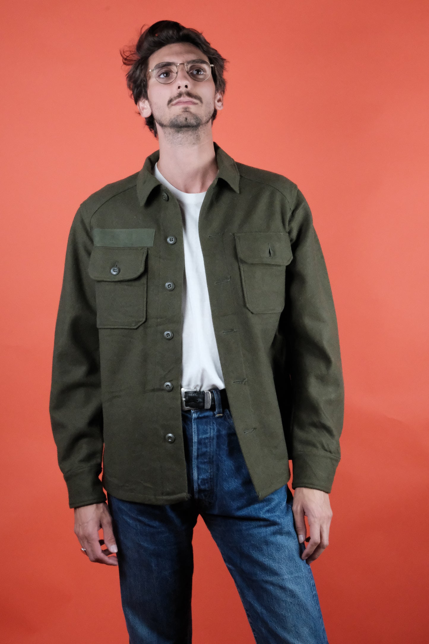 OG-108 Military Shirt - vintage clothing clochard92.com