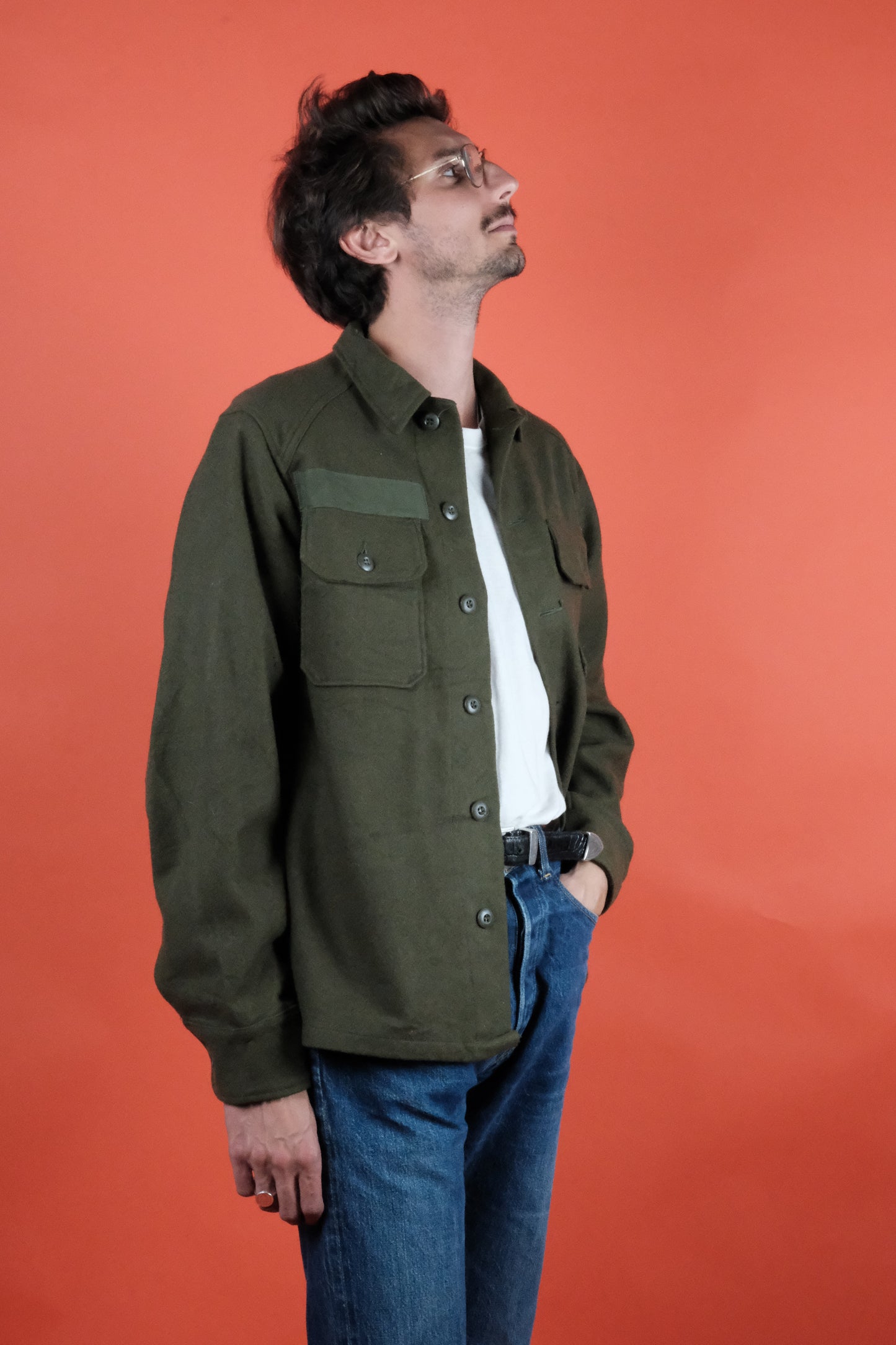 OG-108 Military Shirt - vintage clothing clochard92.com