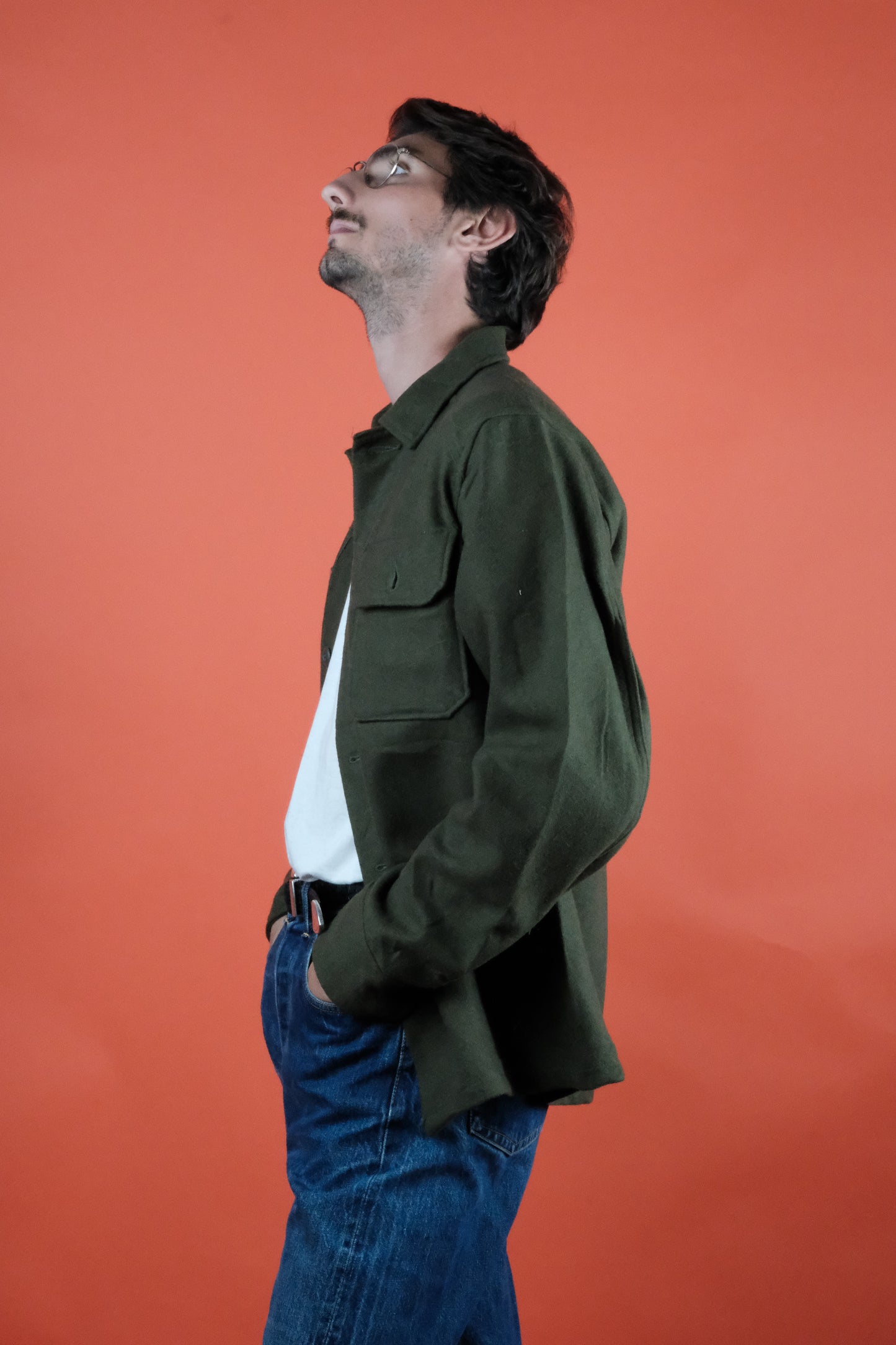 OG-108 Military Shirt - vintage clothing clochard92.com