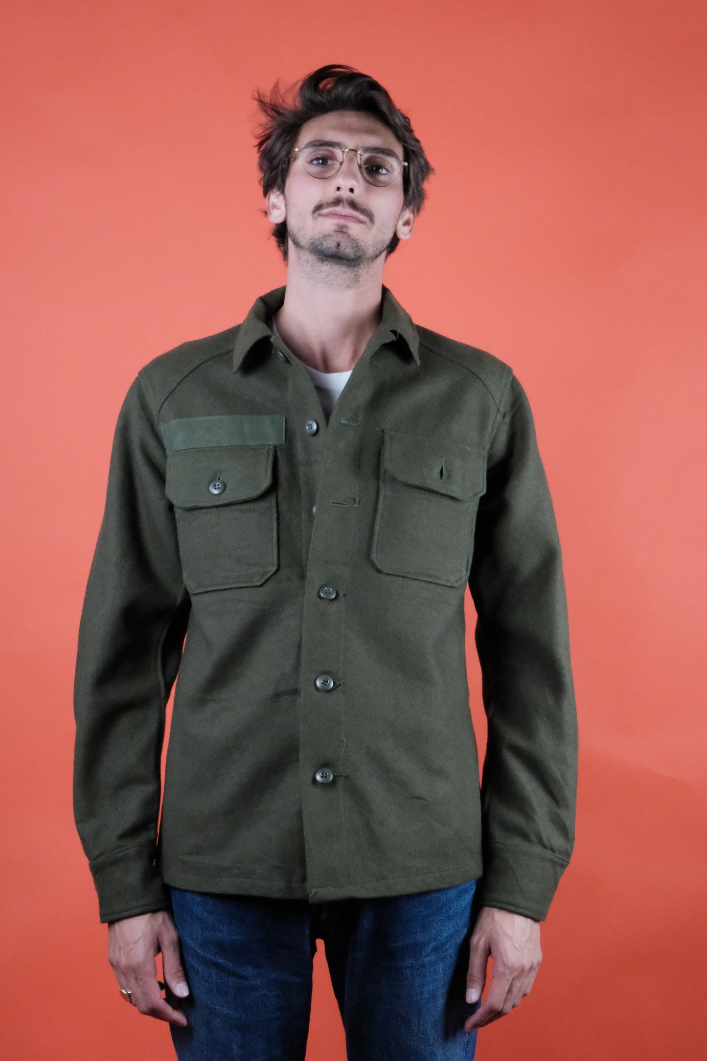 OG-108 Military Shirt - vintage clothing clochard92.com