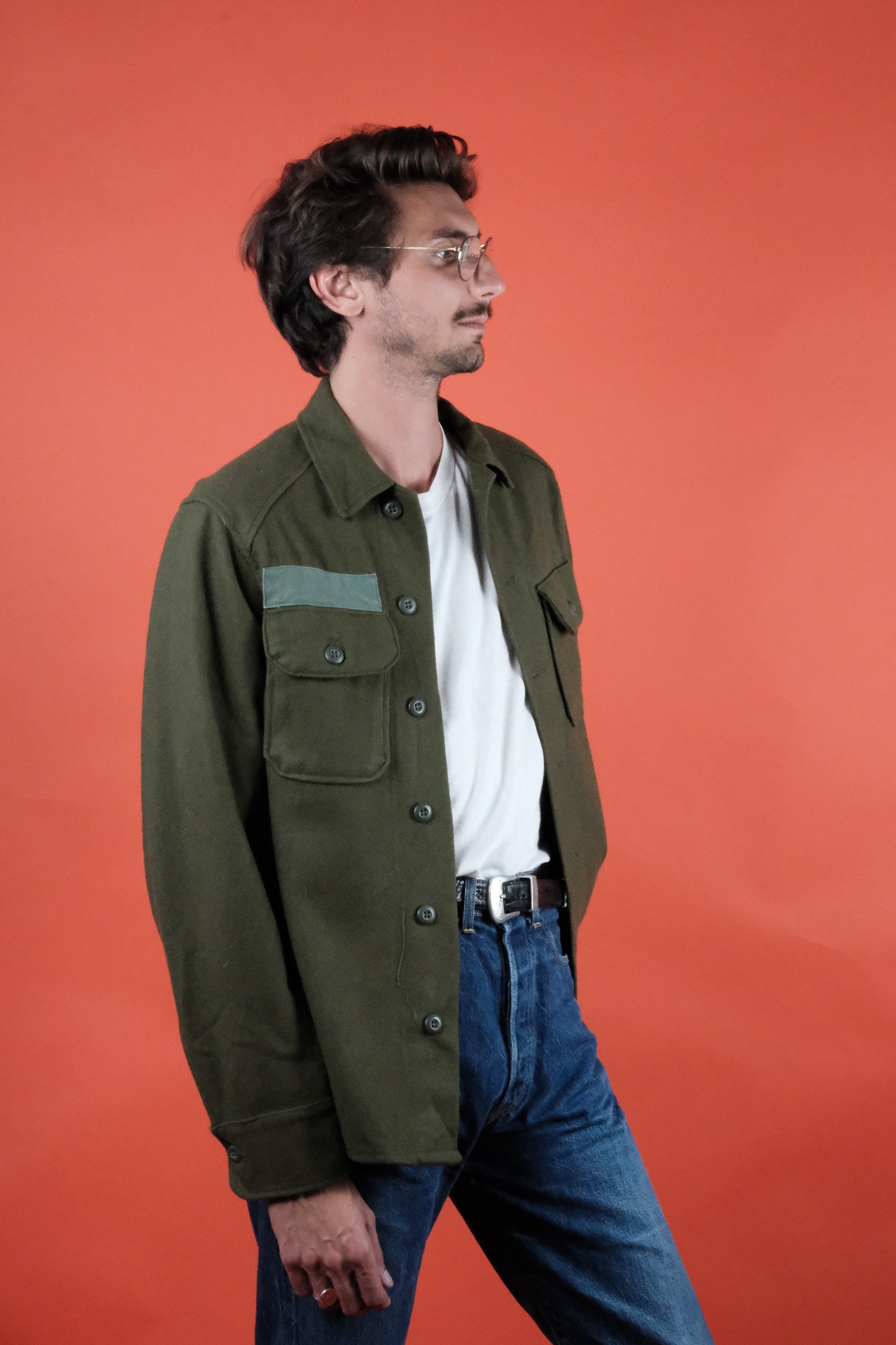 OG-108 Military Shirt - Vintage clothing clochard92.com