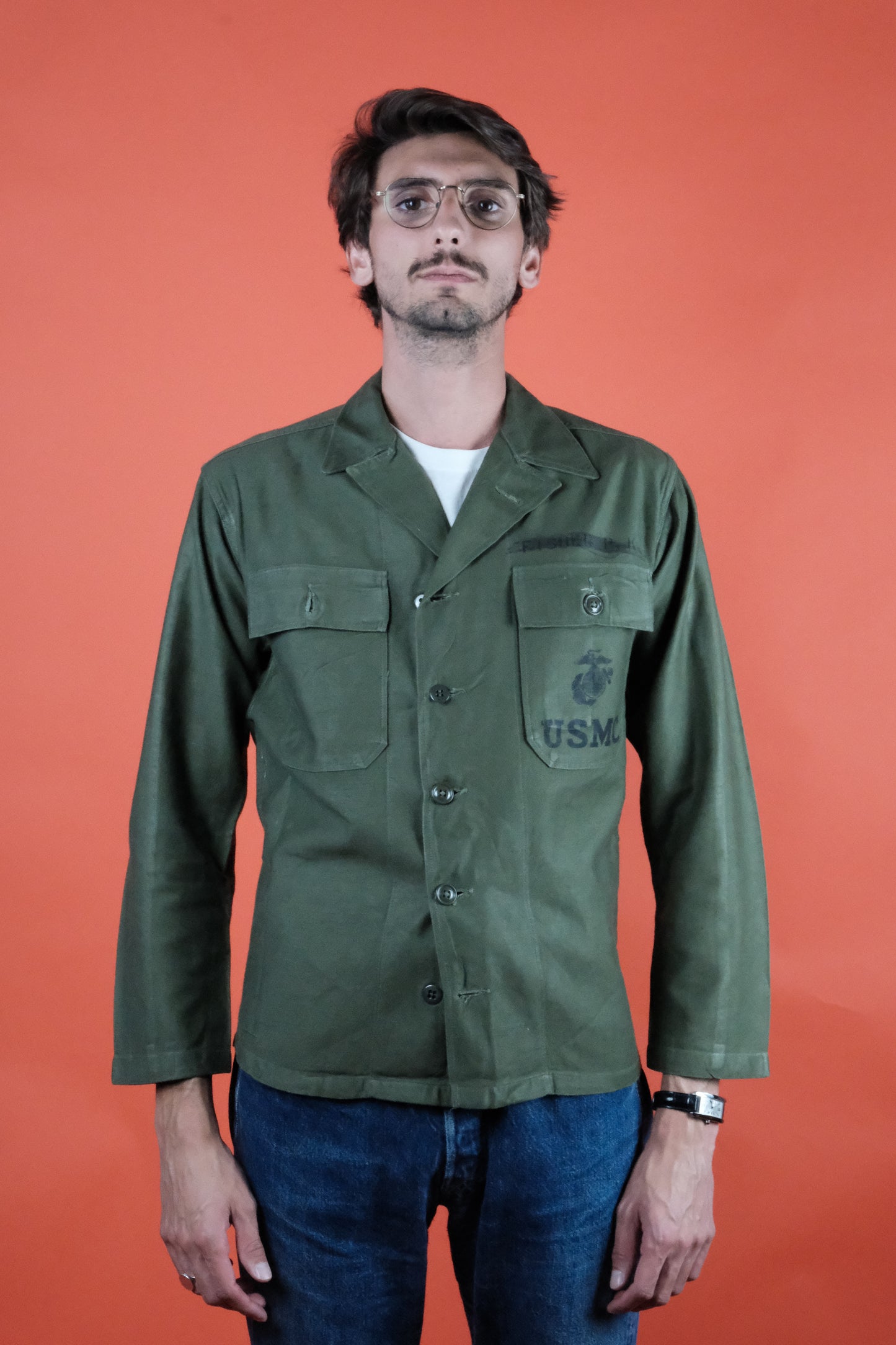 USMC OG-107 Shirt - Vintage clothing clochard92.com
