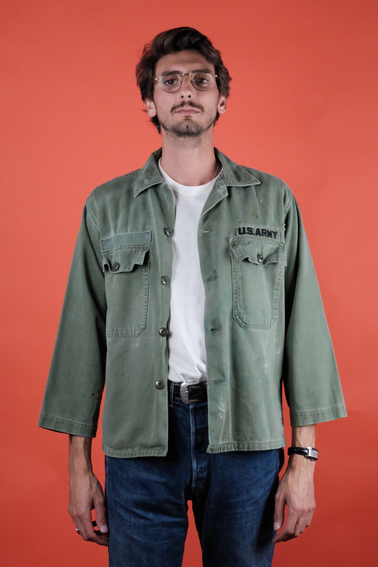US Army OG-107 Shirt - vintage clothing clochard92.com