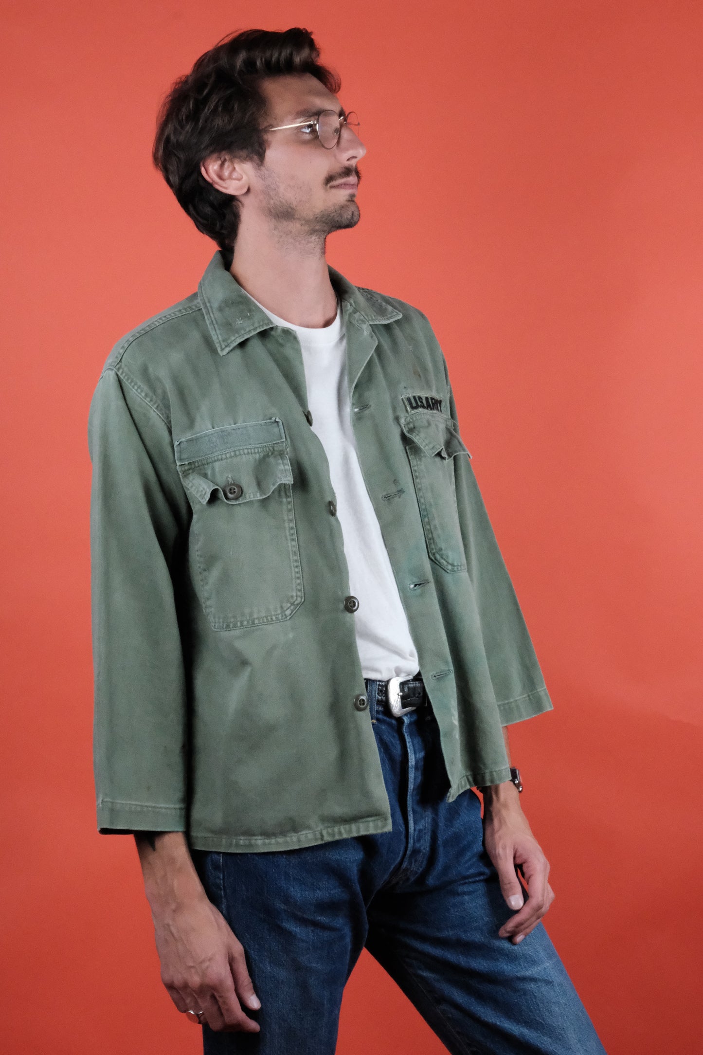 US Army OG-107 Shirt - vintage clothing clochard92.com