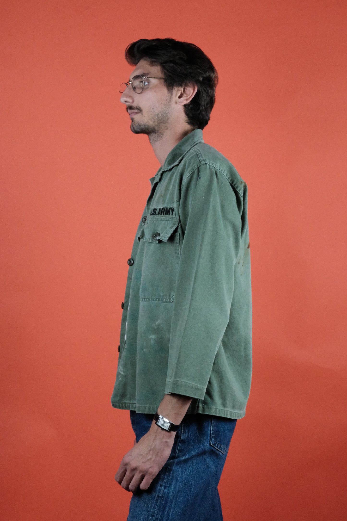 US Army OG-107 Shirt - vintage clothing clochard92.com