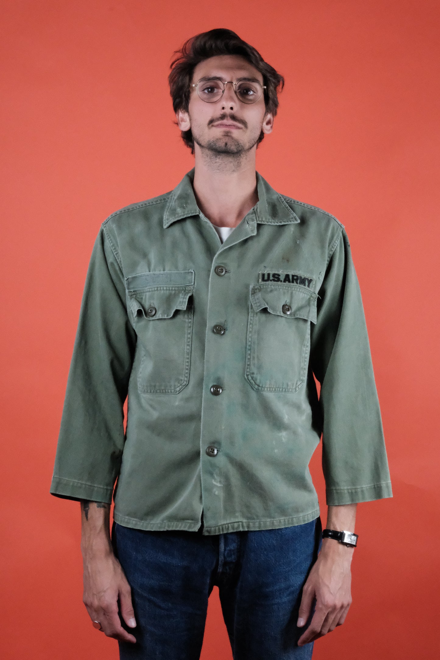 US Army OG-107 Shirt - vintage clothing clochard92.com